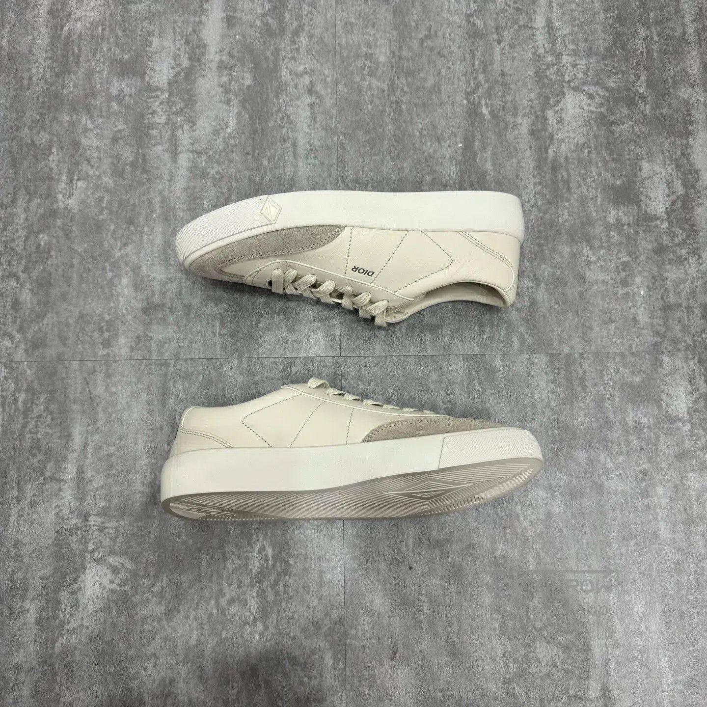 Dior Dior B101 Cream White Sneakers. Size US 8 / EU 41 - 4 Thumbnail