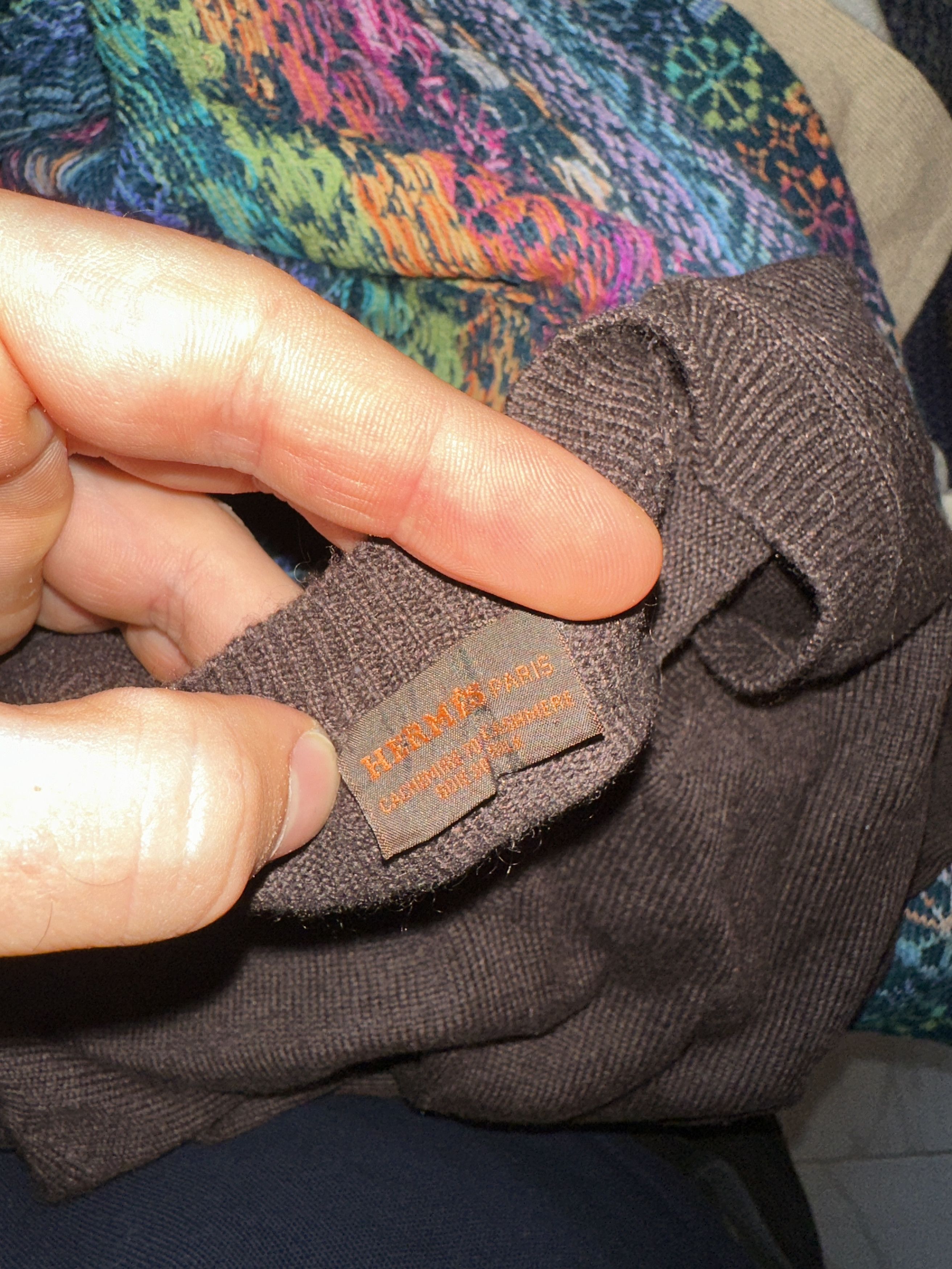 Hermes Rare 2000s Hermes Cashmere Silk Sweater Sleeve Size 42 Size M / US 6-8 / IT 42-44 - 3 Thumbnail