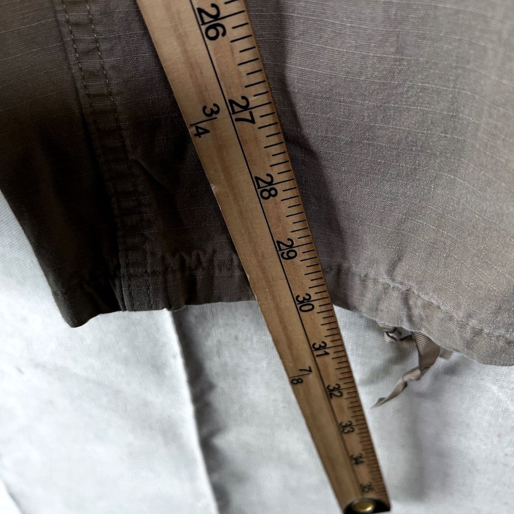 Vintage TRU-SPEC Khaki Ripstop Cargo Pants Tactical Military Utility Size Medium R Size US 32 / EU 48 - 4 Thumbnail