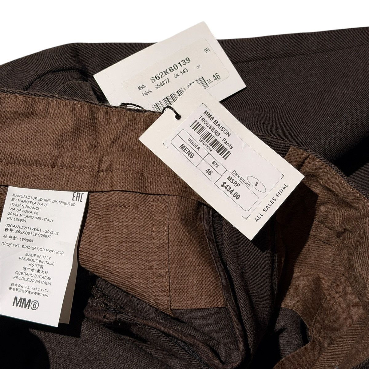 Maison Margiela Structured trouser Size US 30 / EU 46 - 3 Thumbnail