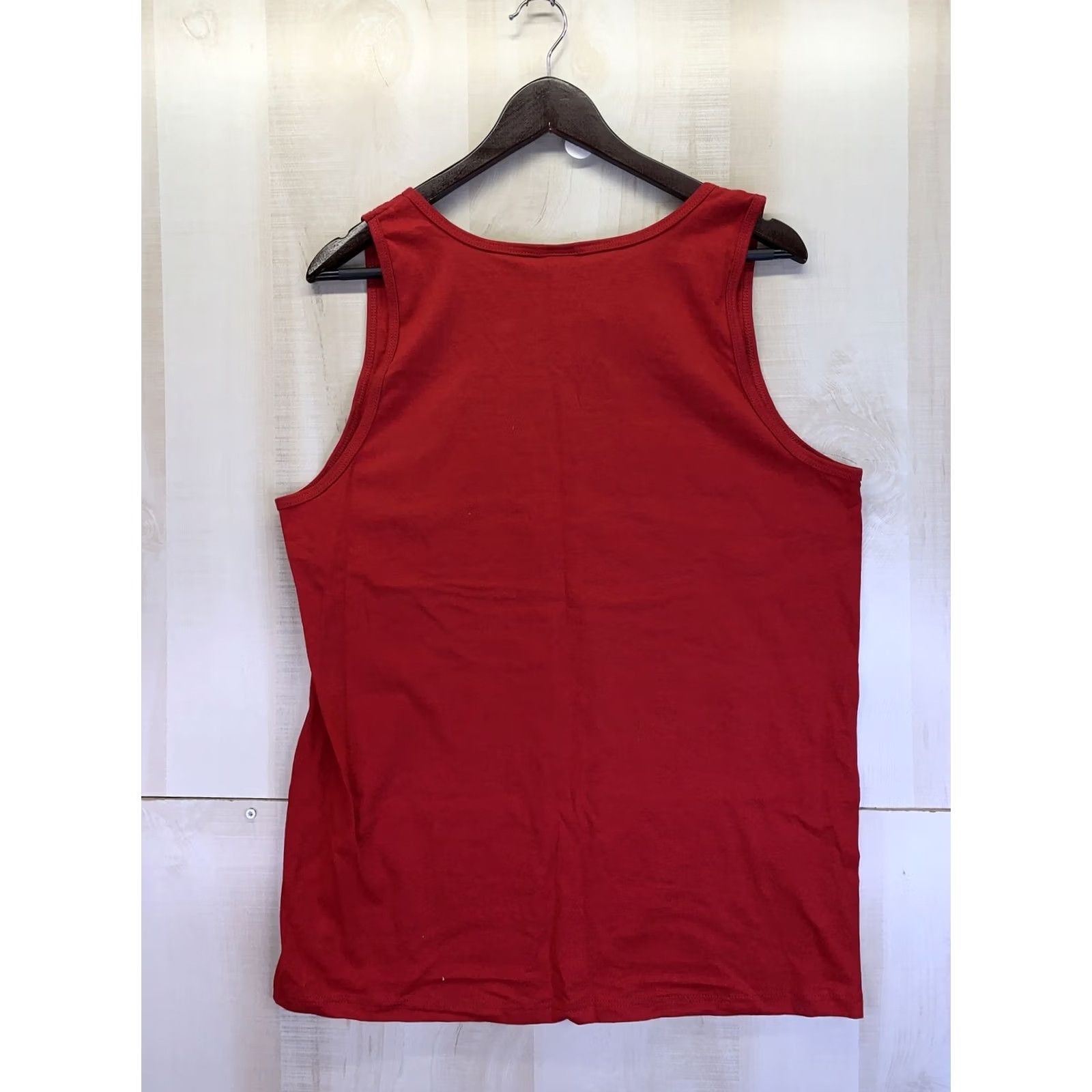 Jerzees VINTAGE Jerzees Tank Top Men XL Red 1990s Deadstock NWT-8681 Graphic Tee Sleeveless Size US XL / EU 56 / 4 - 6 Thumbnail