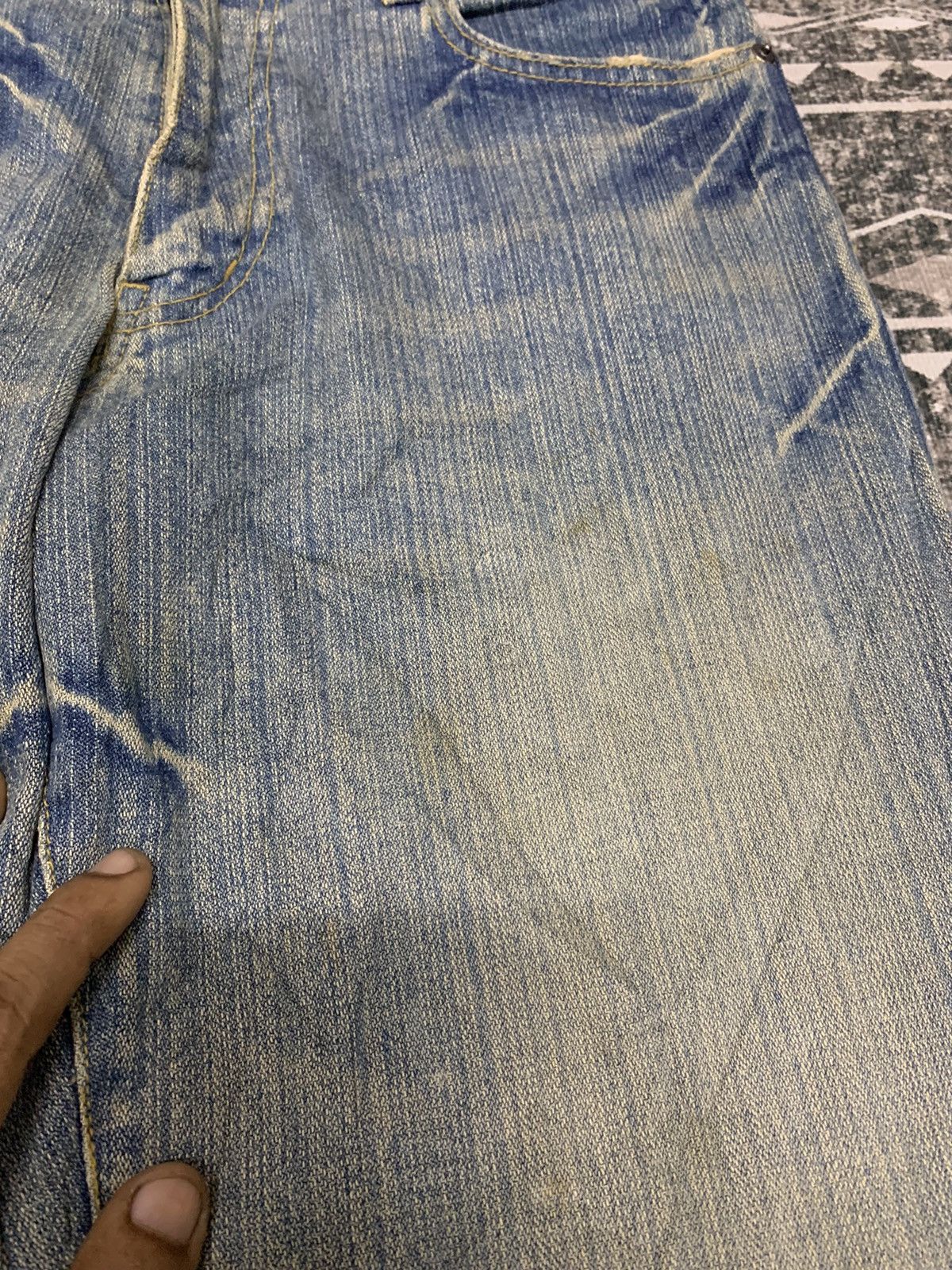 If Six Was Nine HYSTERIC GLAMOUR INSPIRED JAPANESE UNBRAND DISTRESSED Size US 32 / EU 48 - 8 Thumbnail