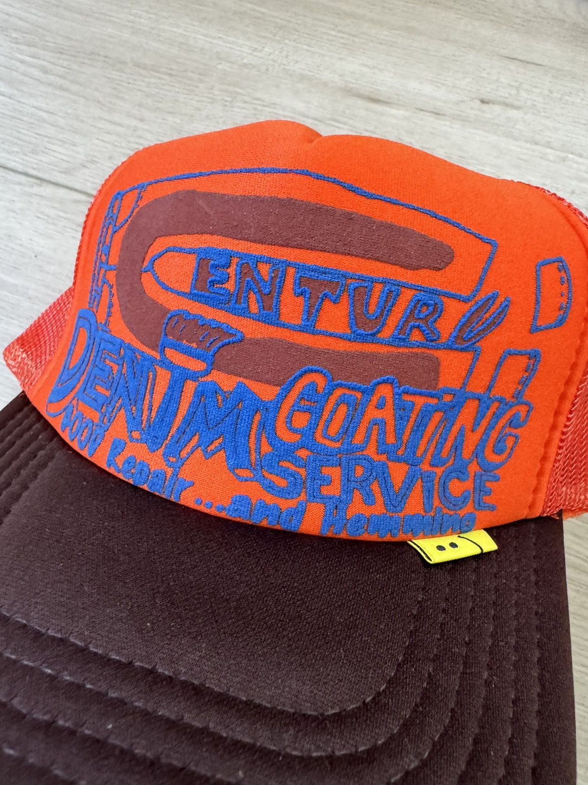 帽子 Kapital Century Denim Trucker Hat Kapital Trucker Cap Century Denim Coating - DeeCee style