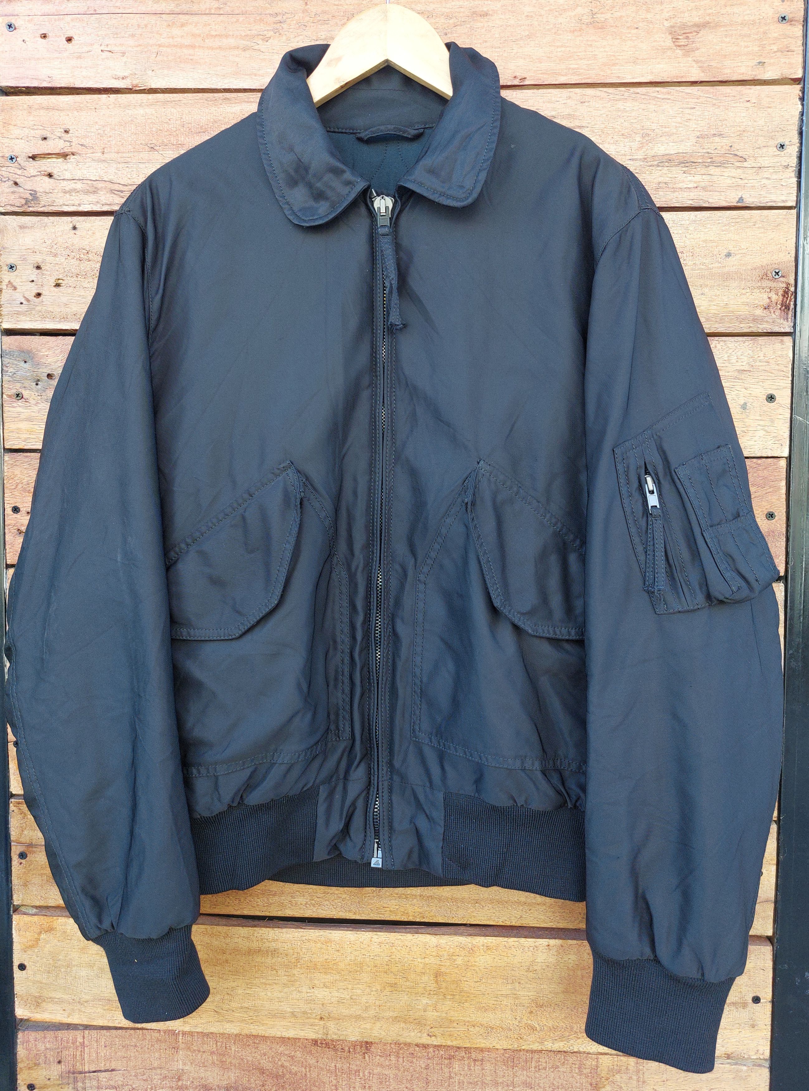 image of Maison Margiela Margiela Ma-1 Bomber Jacket Aw2006 in Black, Men's (Size Medium)