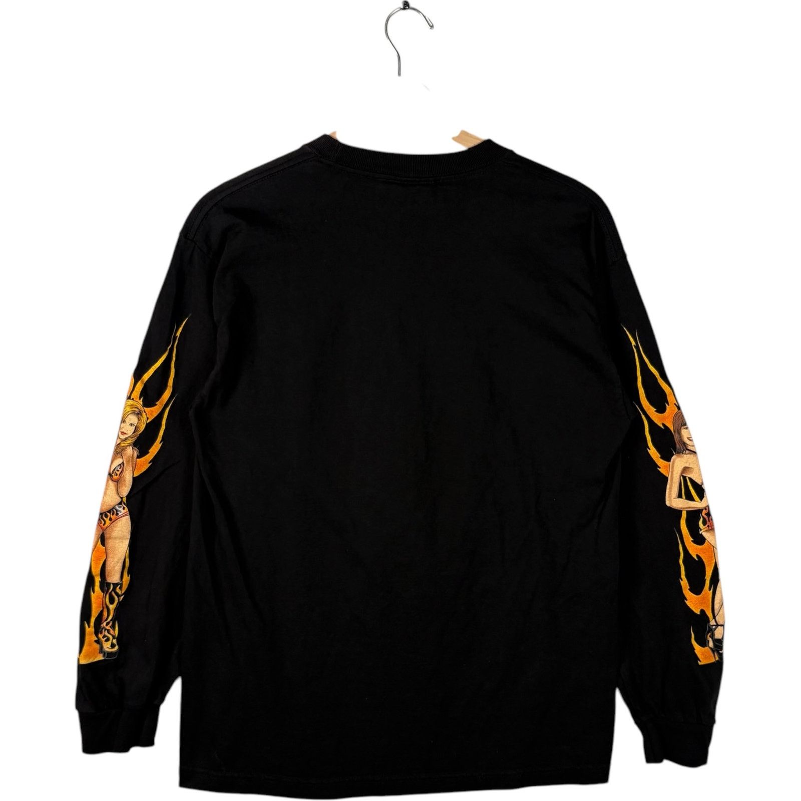 AAA Vintage "Chicks Dig My Rig" Trucker Long Sleeve Medium Size US M / EU 48-50 / 2 - 5 Thumbnail