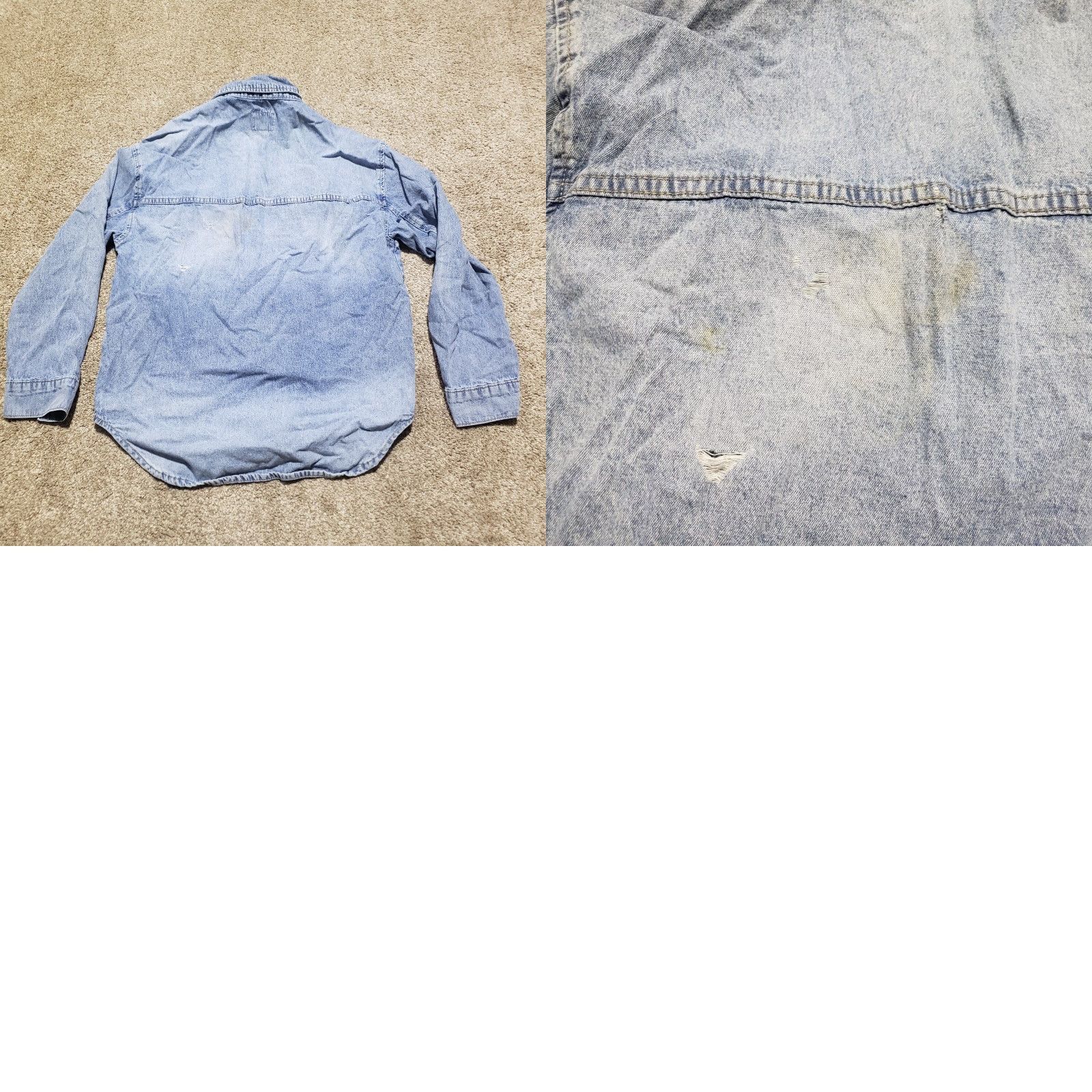 Vintage YMI Shirt Adult Women Blue Long Sleeve Button Up Regular Size M Womens Size M / US 6-8 / IT 42-44 - 8 Thumbnail