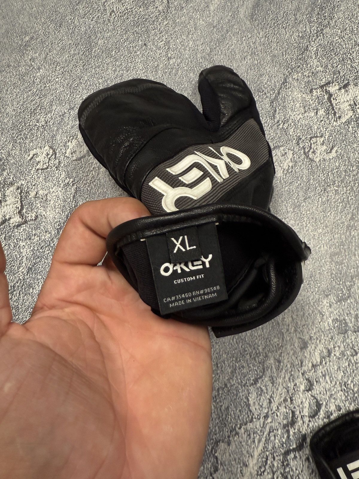 Leather Oakley Leather Gloves Size ONE SIZE - 6 Thumbnail