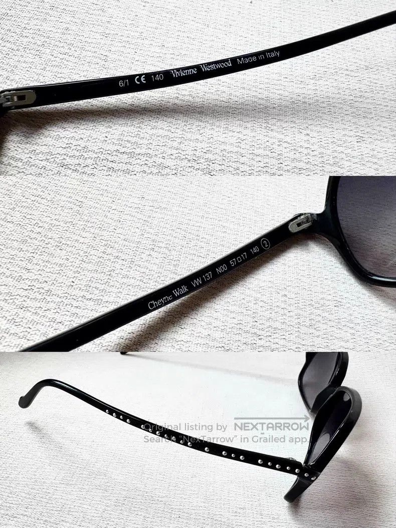 Vivienne Westwood Vivienne Westwood Letter sunglasses Size ONE SIZE - 2 Thumbnail