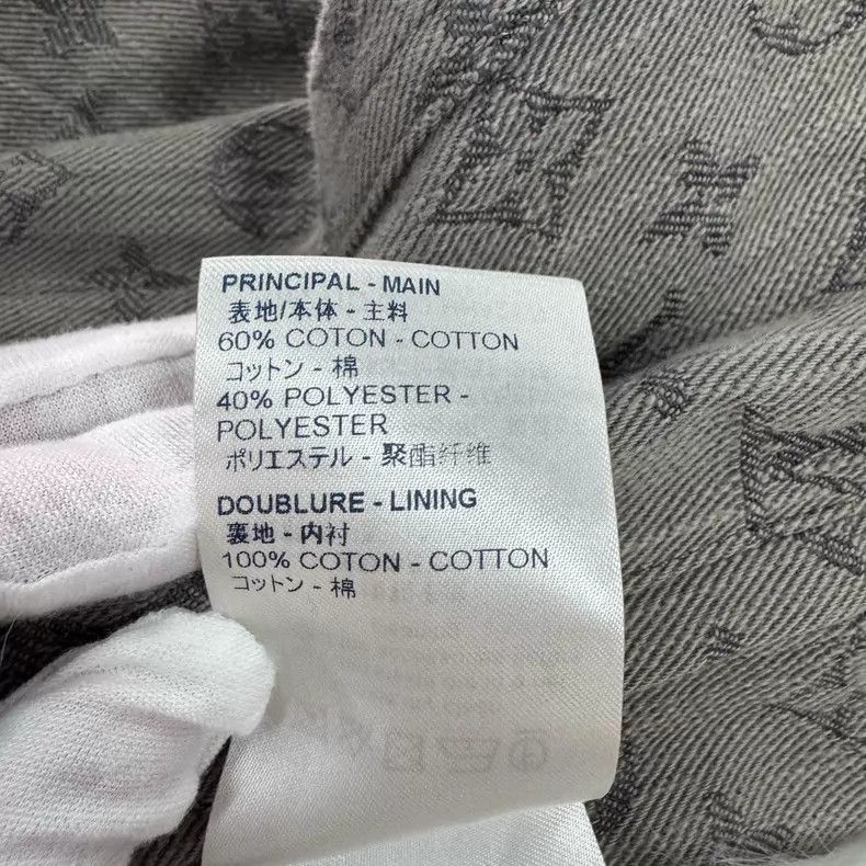 Louis Vuitton Louis Vuitton Grey Logo full-print single-breasted casual Size US M / EU 48-50 / 2 - 7 Thumbnail