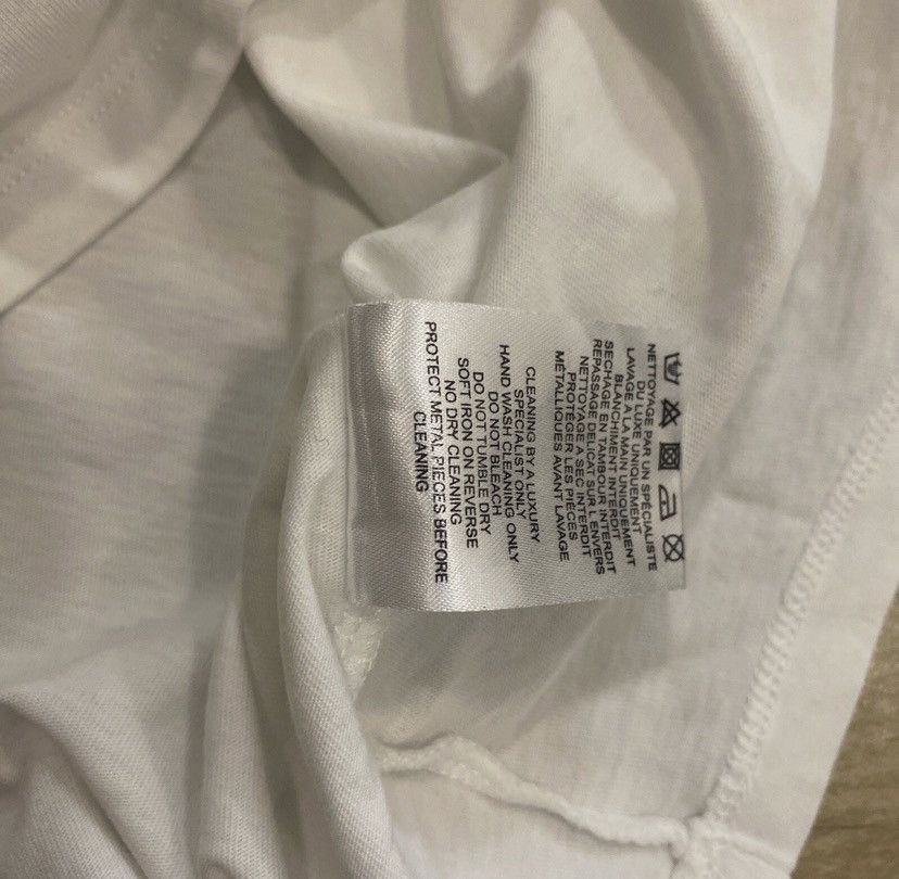 Balmain BALMAIN White Logo Printed Tank Gold Buttons Blanc Cotton Size XL / US 12-14 / IT 48-50 - 4 Thumbnail