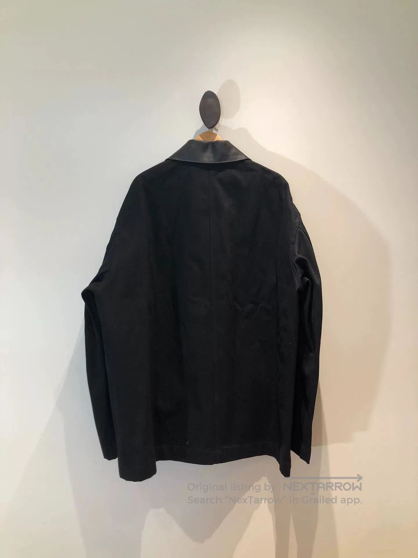 Jil Sander Jil Sander Leather Collar Jacket. Size US L / EU 52-54 / 3 - 2 Thumbnail
