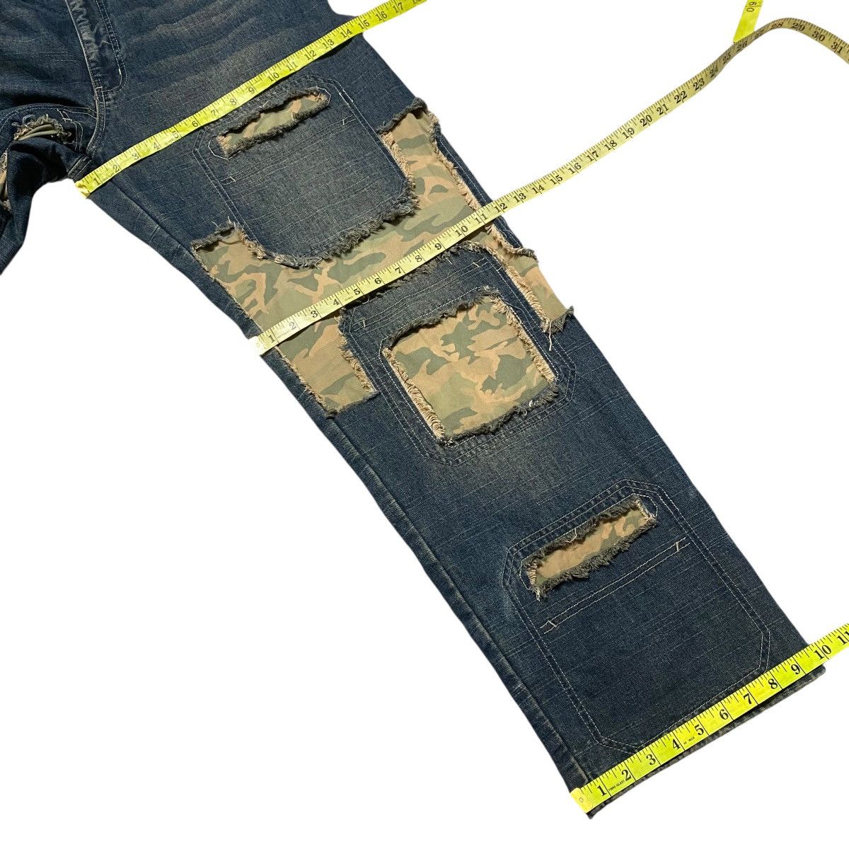 Dr. Denim Vintage Dr. Denim Baggy Patchwork Jeans Size US 34 / EU 50 - 20 Thumbnail