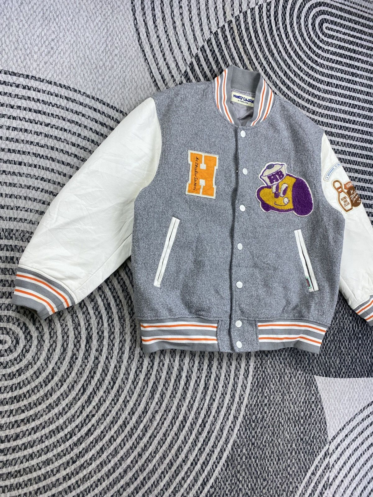 Studio Seven GU X Studio Seven Collaboration Varsity Jacket Size US L / EU 52-54 / 3 - 4 Thumbnail