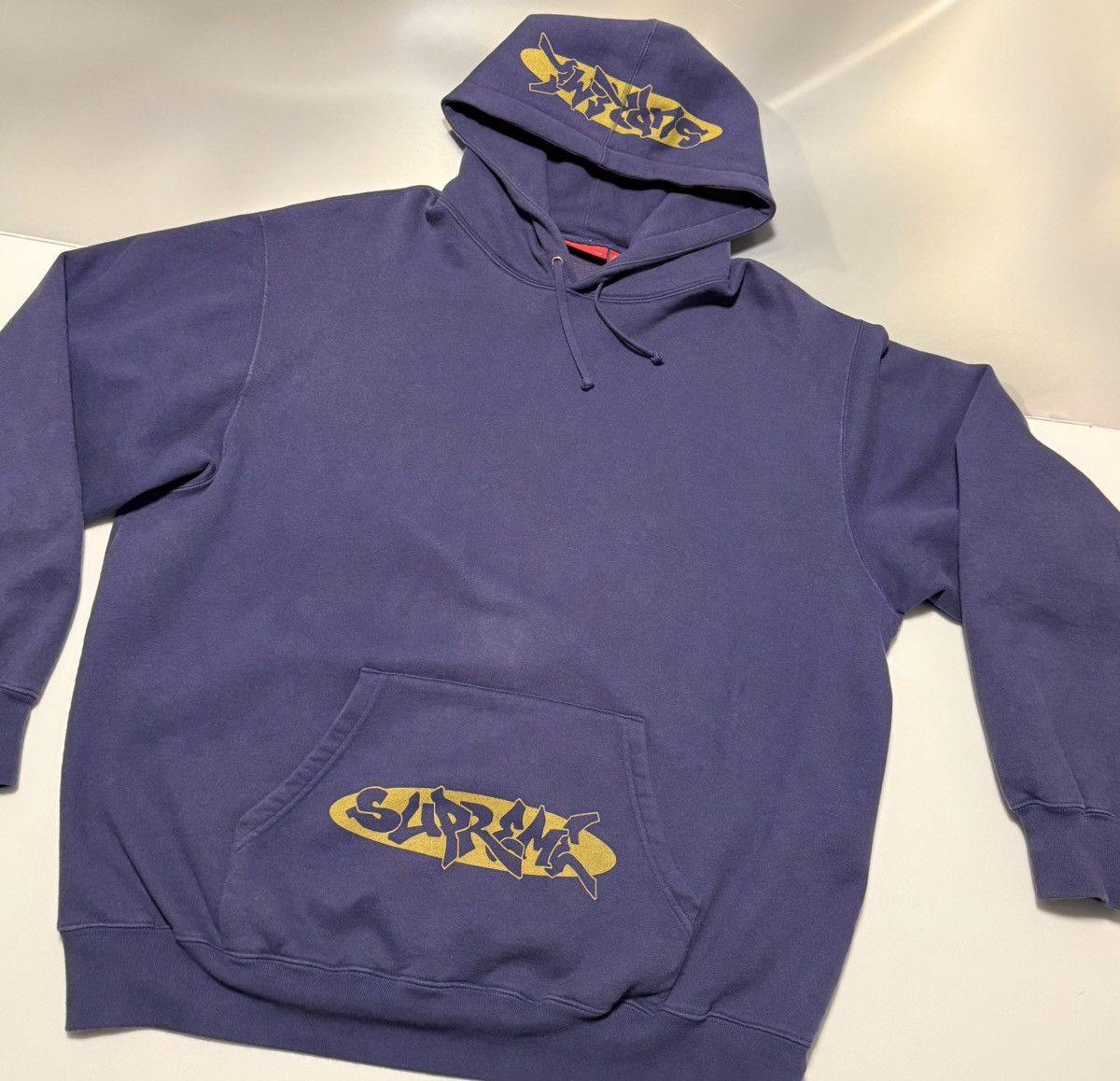 Supreme New World Order Hooded Sweatshirt Size US L / EU 52-54 / 3 - 1 Thumbnail