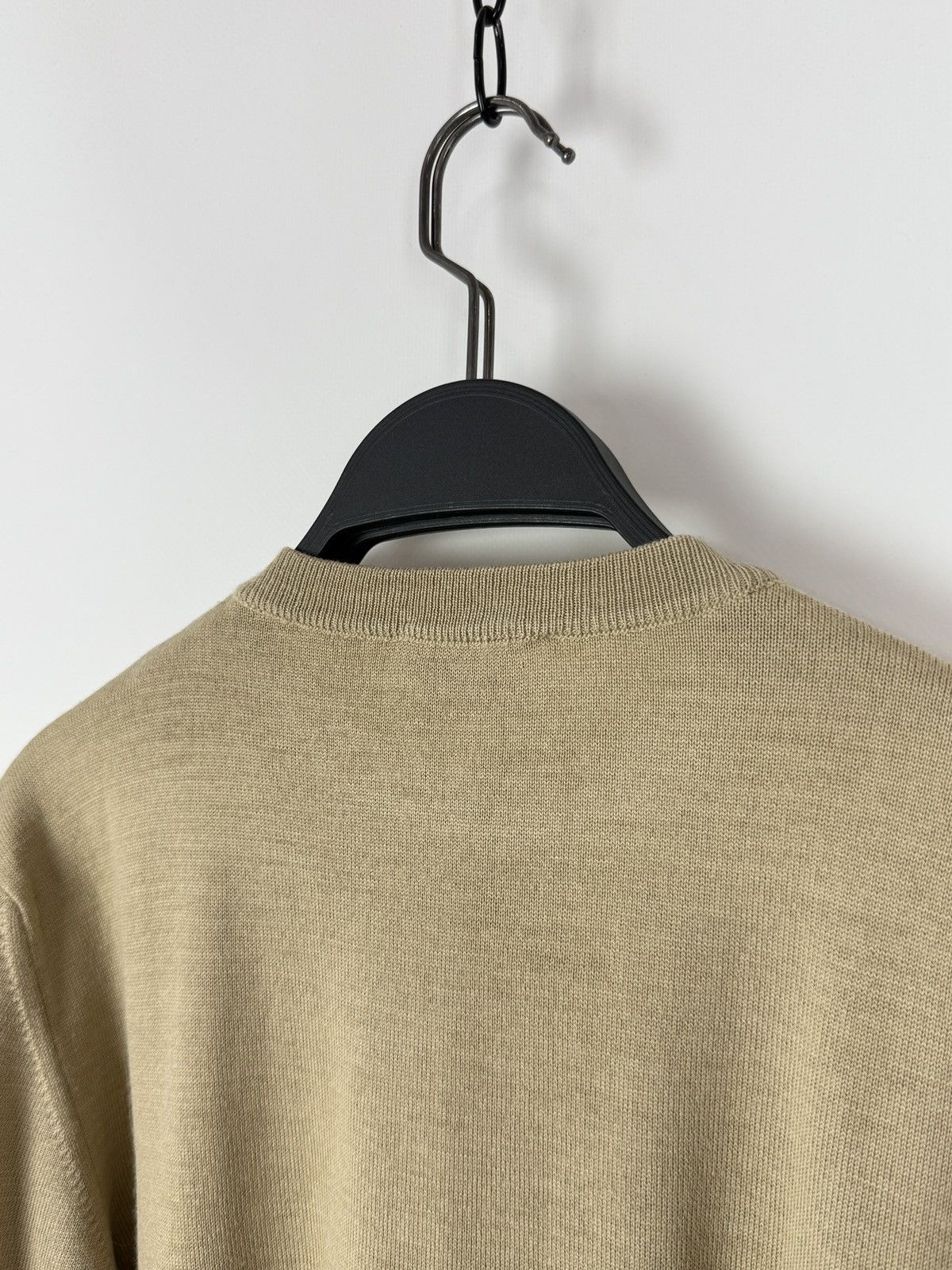Other Provenzale Napoli Beige Wool Acrylic Blend Crewneck Sweater Size US L / EU 52-54 / 3 - 6 Thumbnail