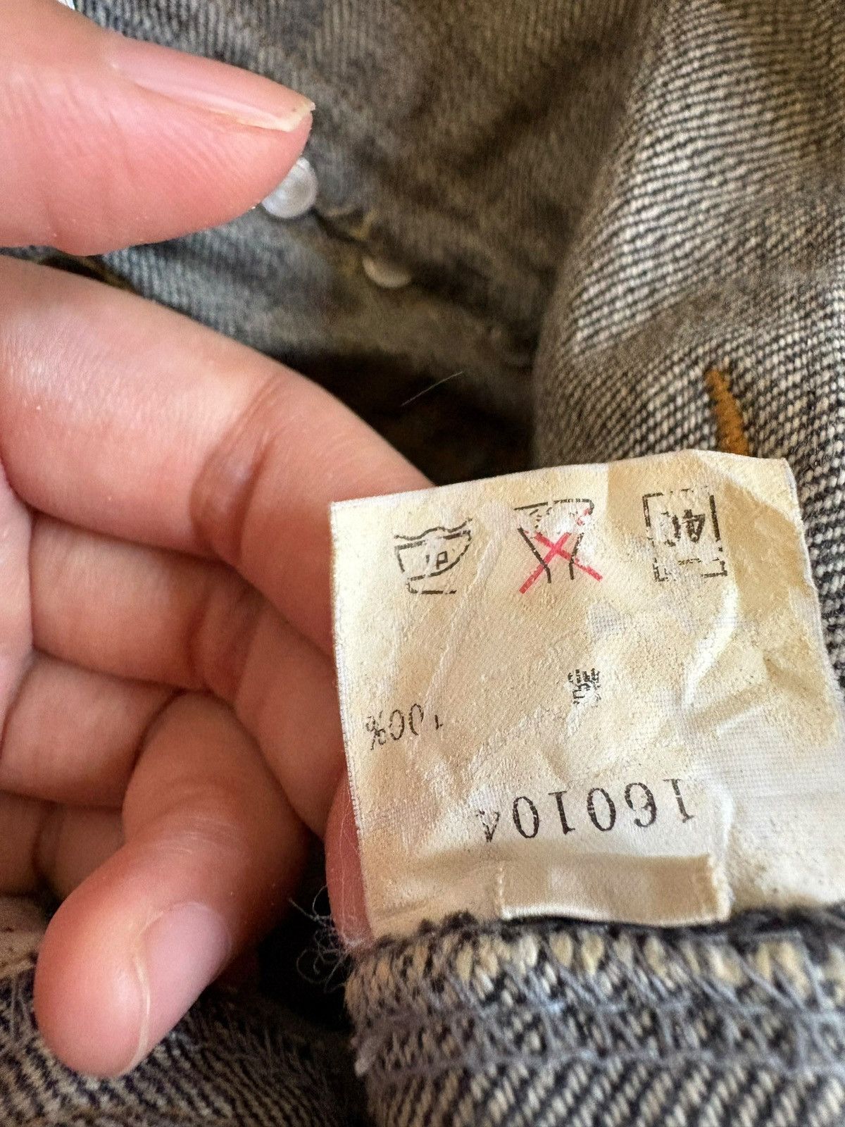 Japanese Brand Vintage Japanese Brand Double Waist Rusty Mud Wash Jeans Size US 32 / EU 48 - 10 Thumbnail