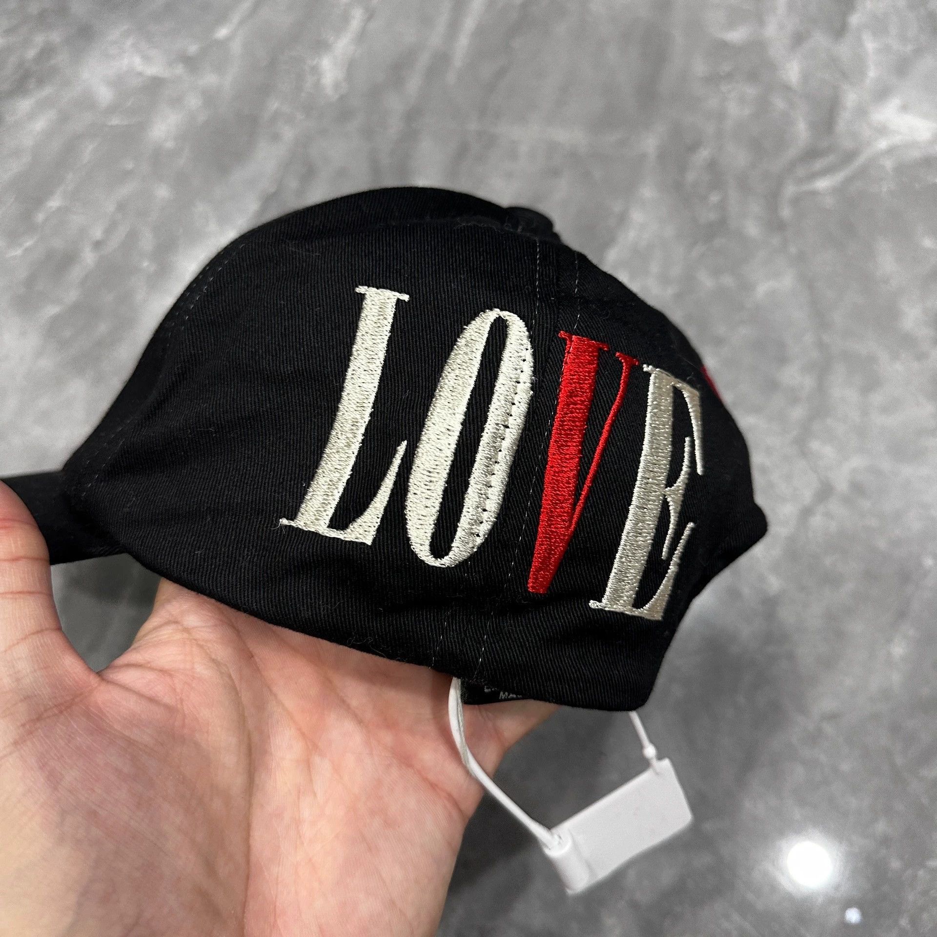 Saint Michael Saint Michael Embroidered black and red cap with curved bri Size ONE SIZE - 2 Thumbnail