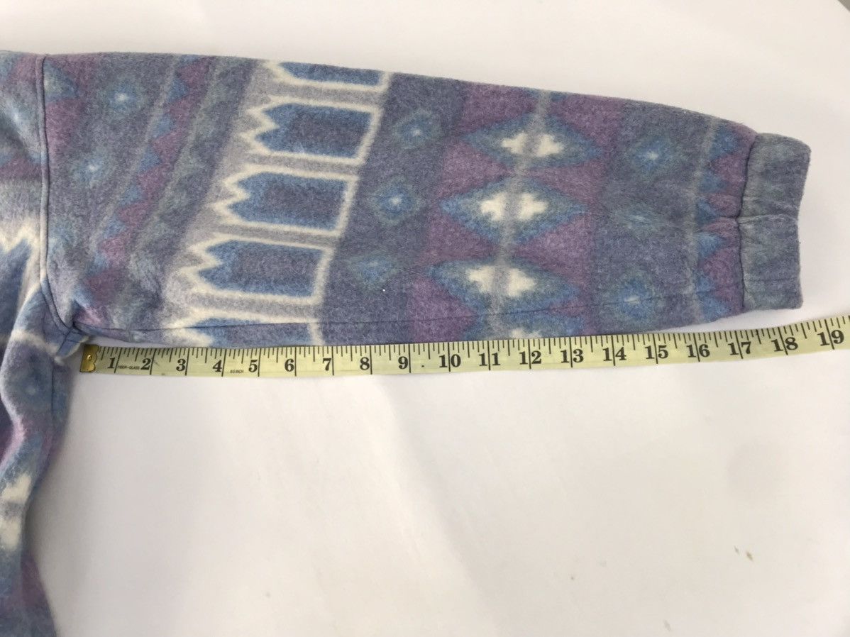 Japanese Brand Fine Star Classic Series Fleece Half Zip Jacket Aztec Color Size US XL / EU 56 / 4 - 10 Thumbnail