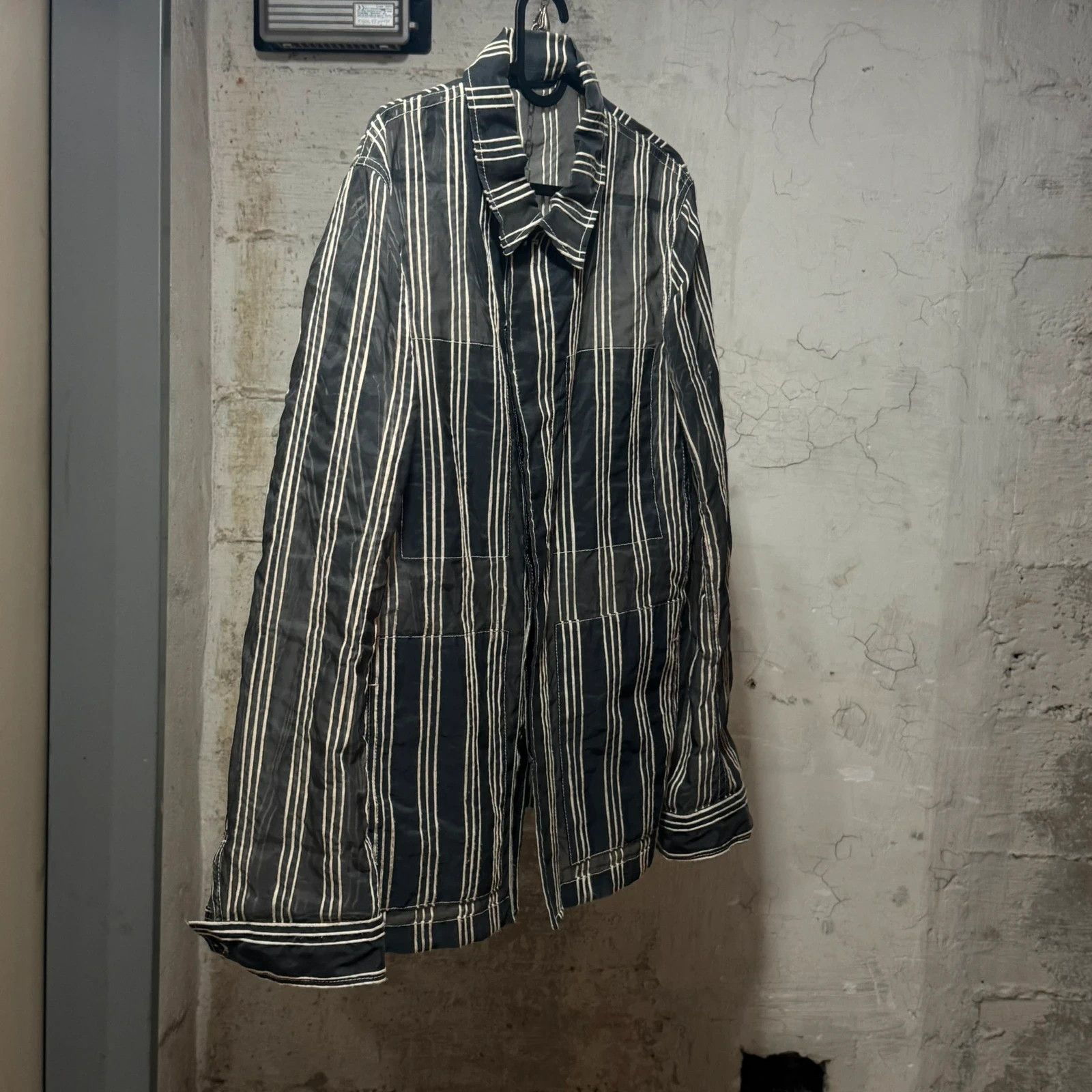 Ann Demeulemeester S/S 2015 Ann Demeulemeester transparent organza jacket Size US L / EU 52-54 / 3 - 5 Thumbnail