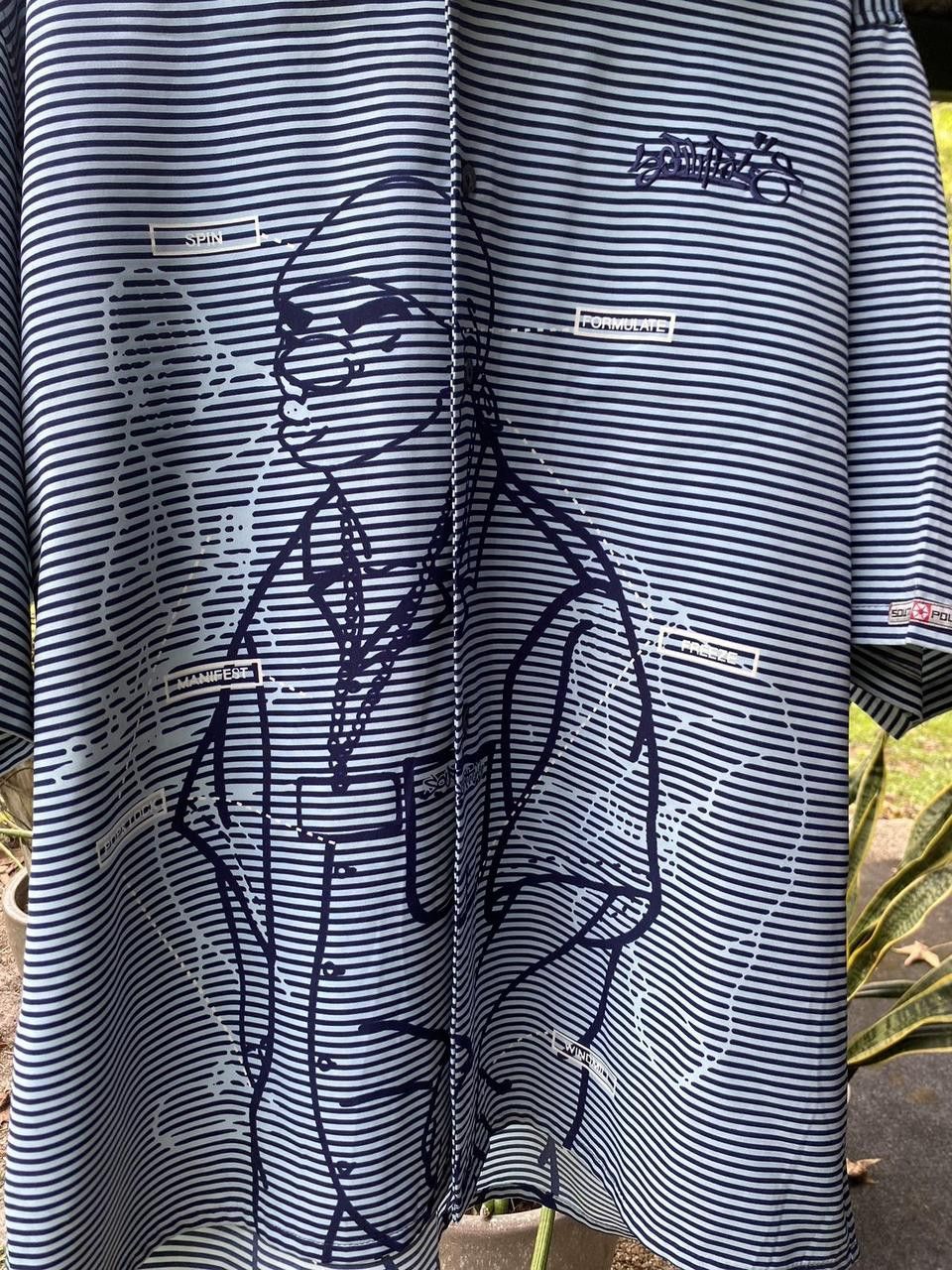 Southpole 90s Blue South Pole Graphic Button Down Tee XXL Size US XXL / EU 58 / 5 - 3 Thumbnail