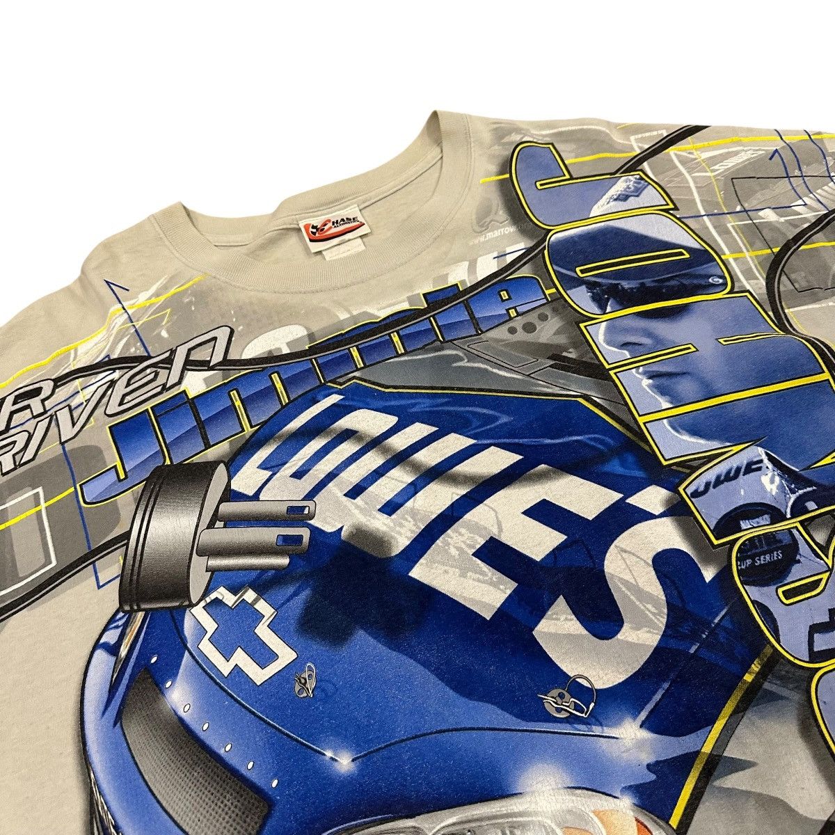 Chase Authentics Chase Authentic Jimmie Johnson 2006 Nascar graphic tshirt Size US XL / EU 56 / 4 - 6 Thumbnail