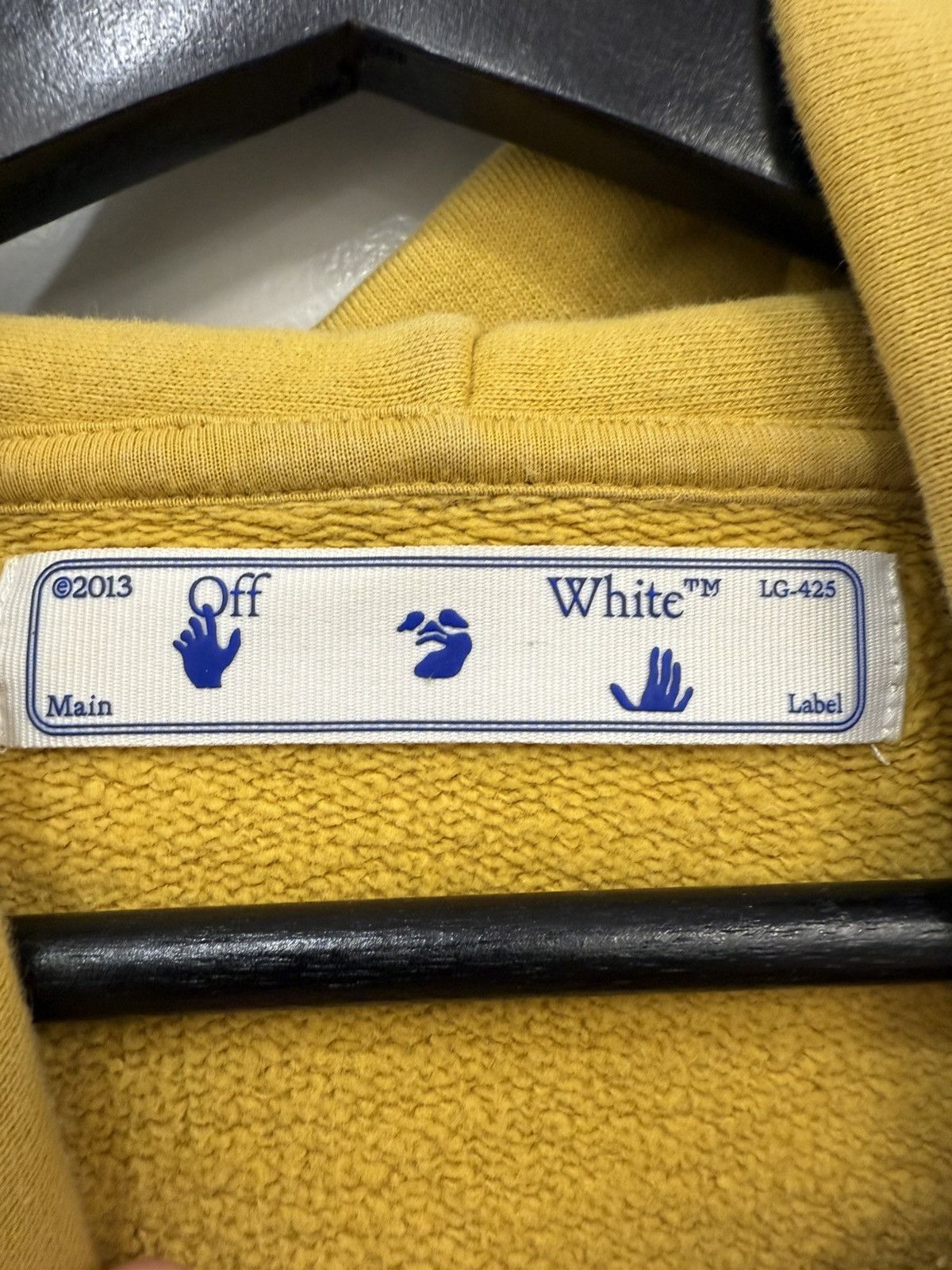 Off-White Off-White Diag Agreement Hoodie Size US XL / EU 56 / 4 - 7 Thumbnail