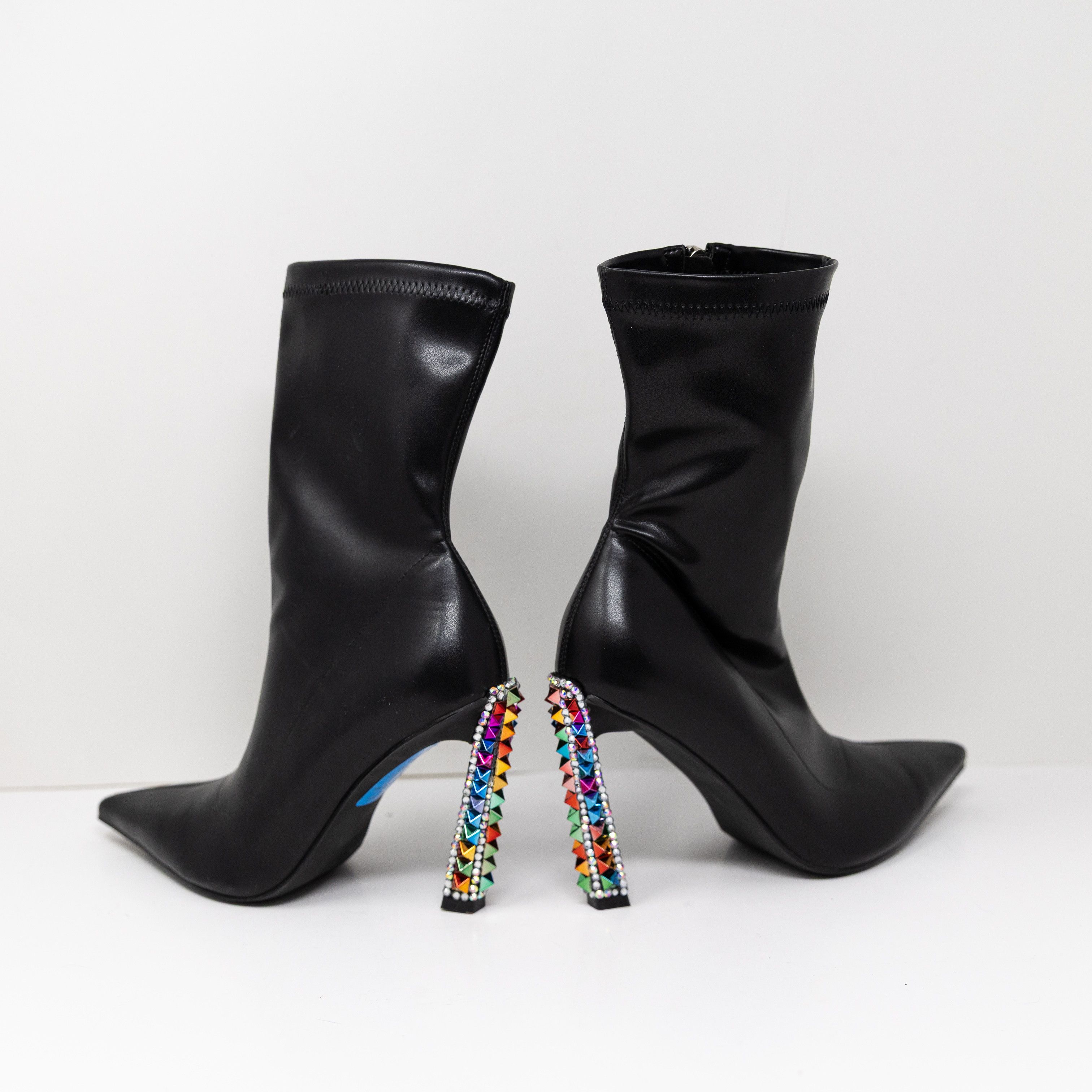 Azalea Wang Azalea Wang Gryffon Black Multi Studded Size US 6.5 / IT 36.5 - 4 Thumbnail