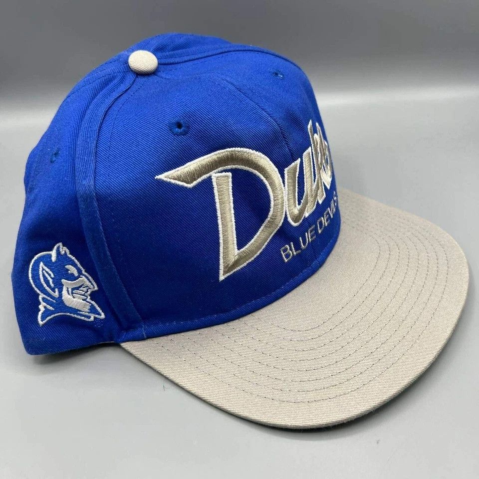 Sports Specialties × Vintage Duke Blue Devils Hat Men Sports Specialties Snap Back Size ONE SIZE - 4 Thumbnail
