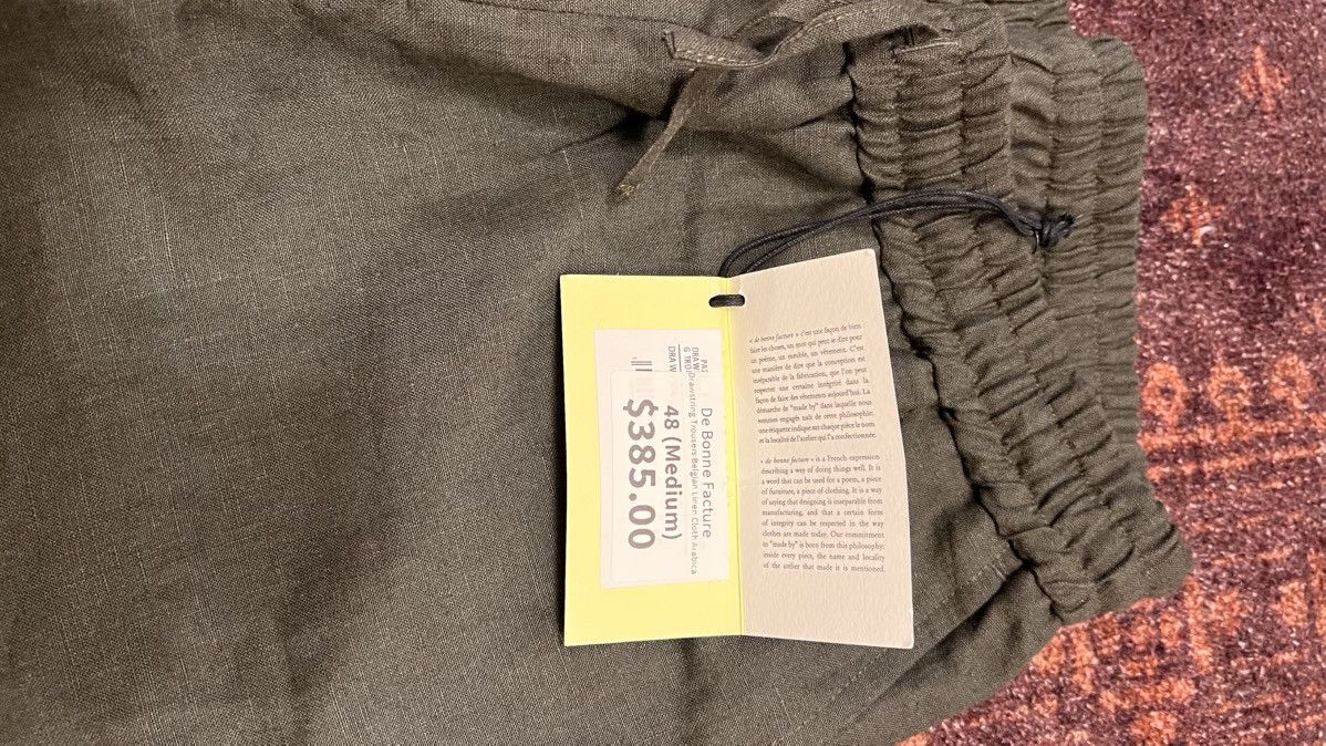 De Bonne Facture Linen Easy Pants ( !) in Blue, Men's (Size 38) — image 3 of 5