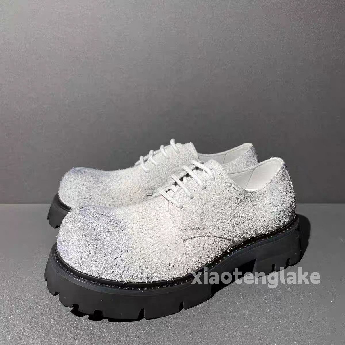 Vintage Unisex outdoor utility hiking thick sole Stain boots shoes Size US 9 / EU 42 - 2 Thumbnail