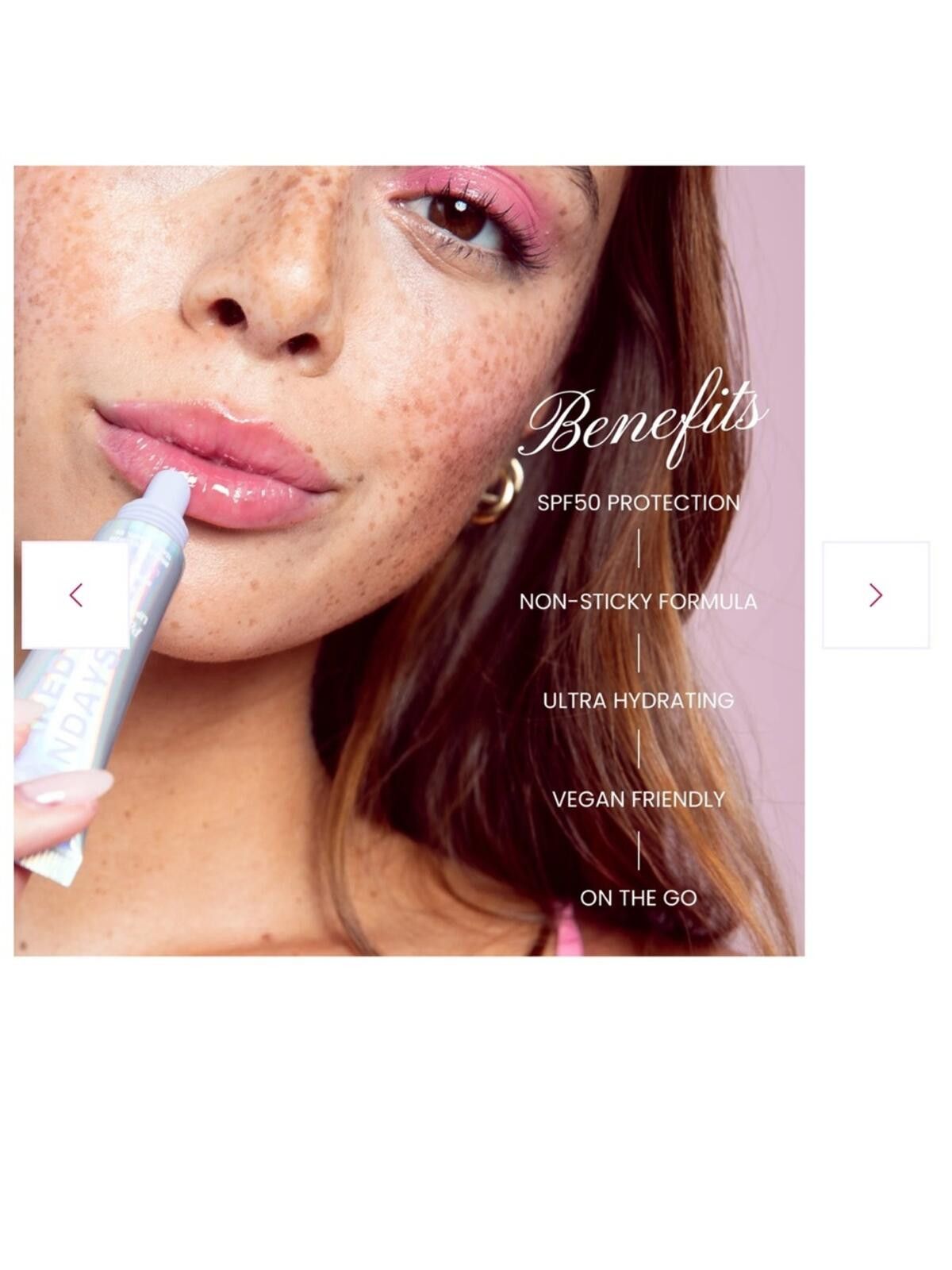 Other Naked Sundays / PoutScreen SPF50 Lip Treatment / Love Letter Size ONE SIZE - 6 Thumbnail