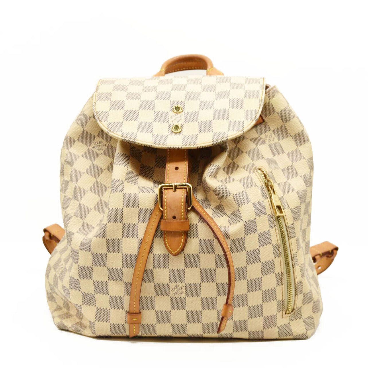 Louis Vuitton Louis Vuitton Damier Azur Sperone Backpack Size ONE SIZE - 1 Thumbnail