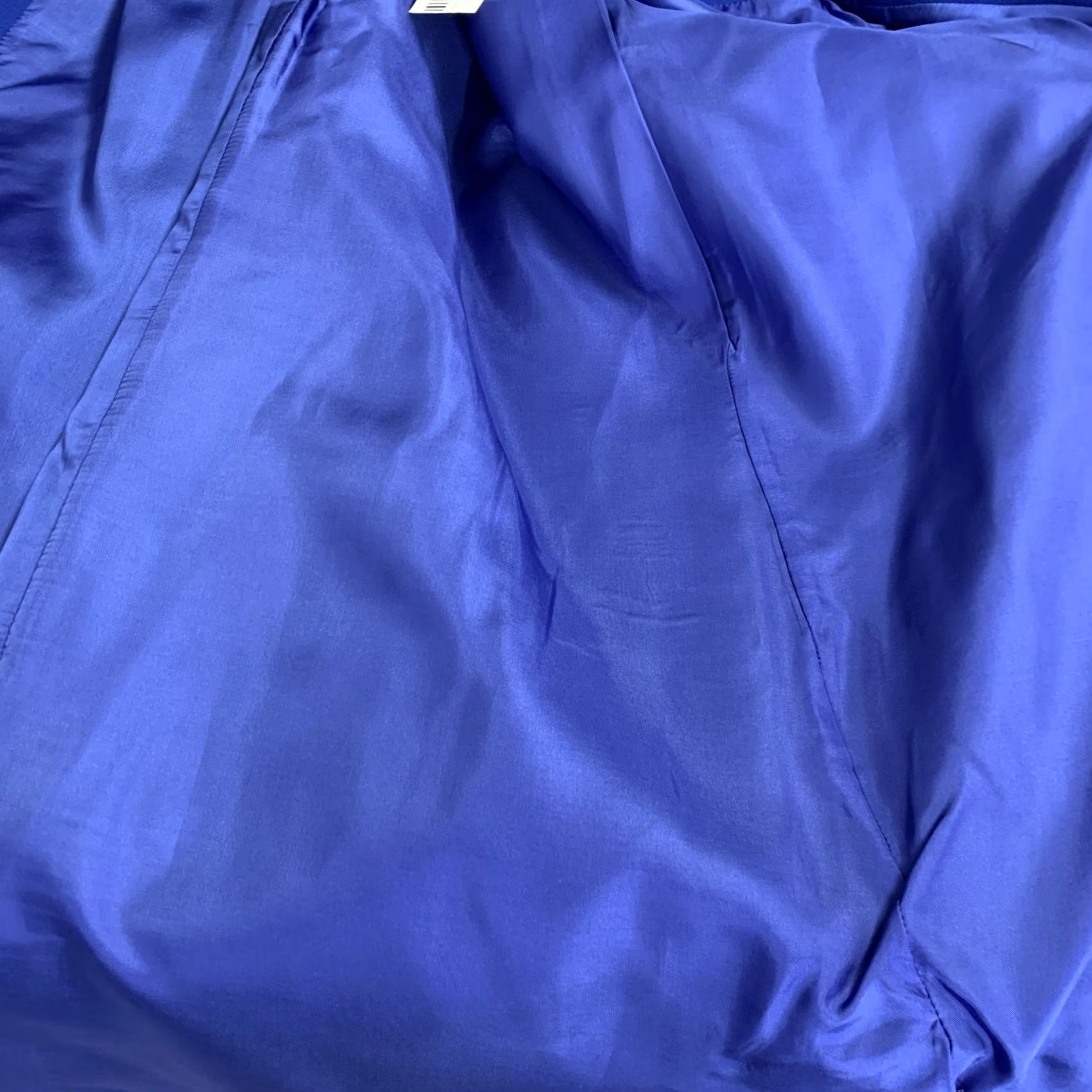 SMYTHE SMYTHE Size 4 Cobalt Blue Polyester Bows Single Snap Coat Women's Coat XS? Size S / US 4 / IT 40 - 6 Thumbnail
