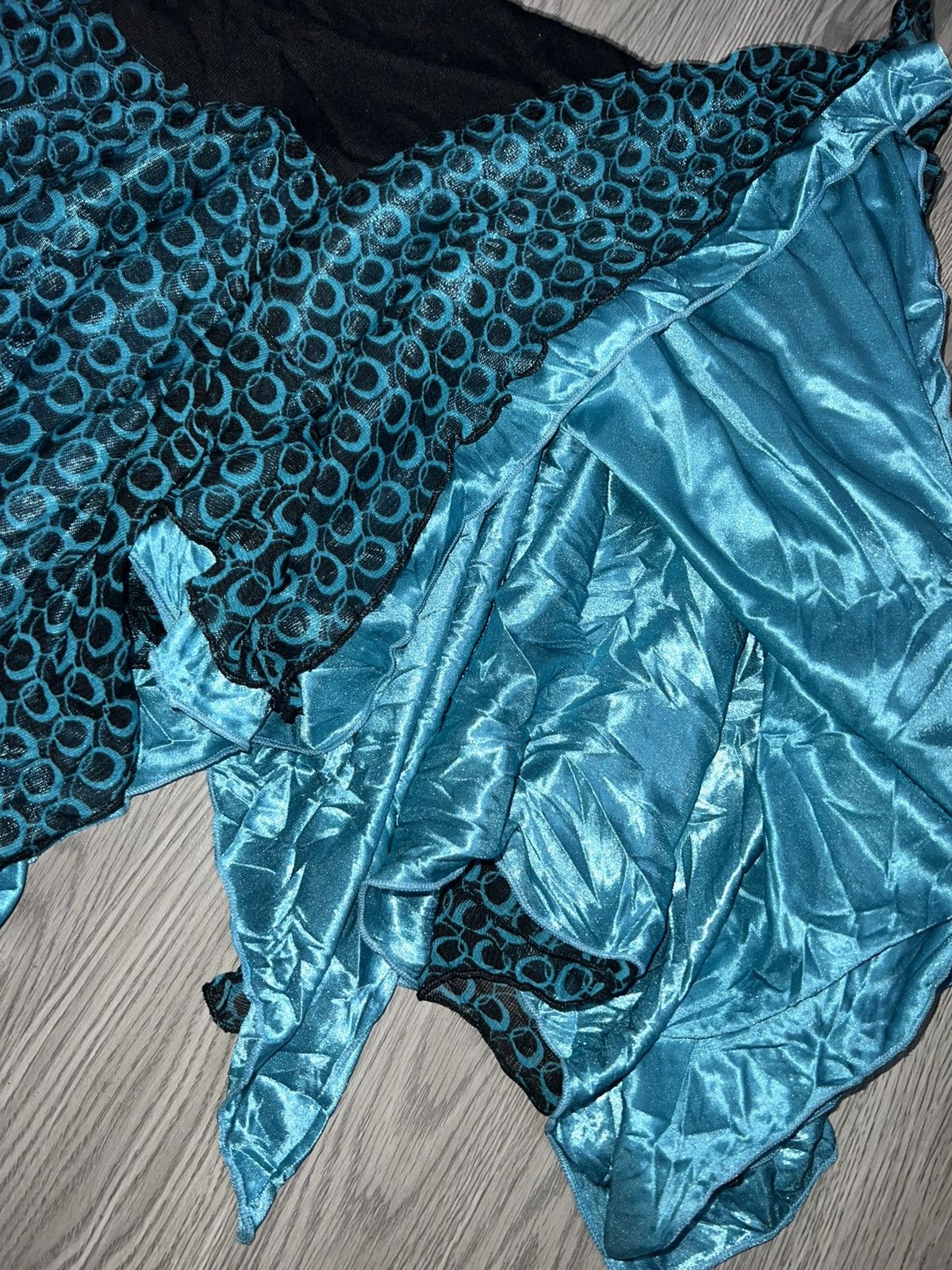 Japanese Brand Asymmetrical moon skirt 🌙 💙 Size 26" / US 2 / IT 38 - 4 Thumbnail