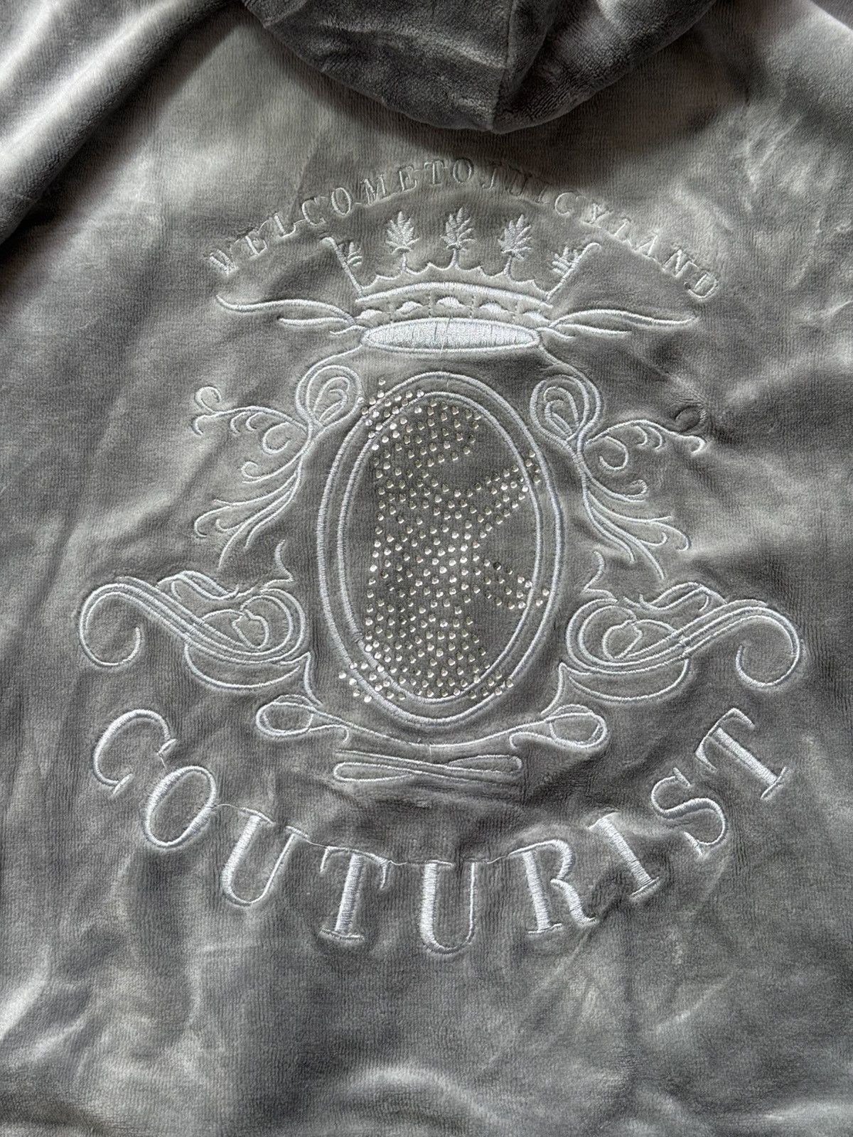 Juicy Couture VINTAGE JUICY COUTURE VELOUR 2000s TRACKSUIT Size M / US 6-8 / IT 42-44 - 5 Thumbnail