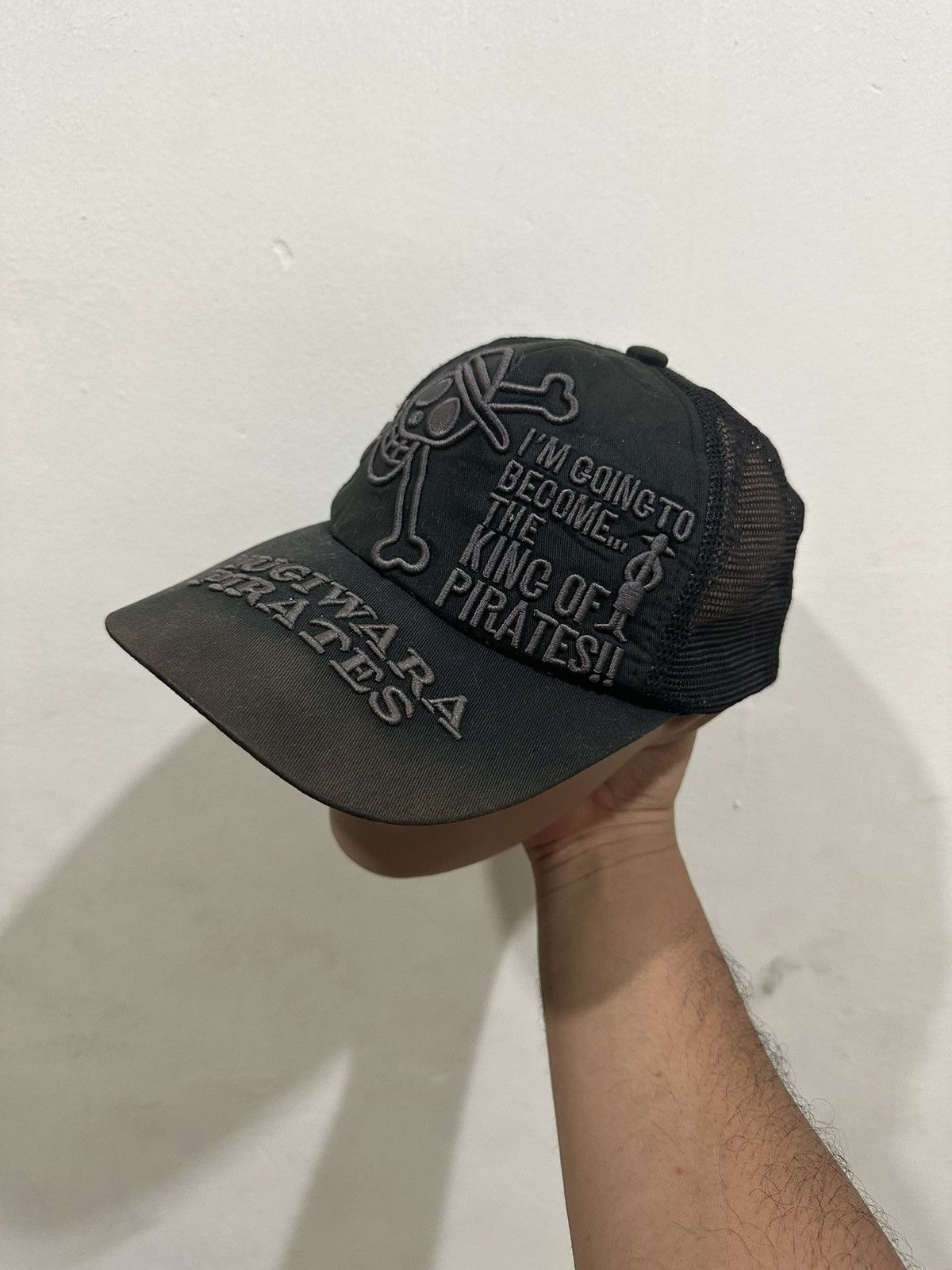One Piece Distress One Piece Trucked Hat Size ONE SIZE - 1 Thumbnail