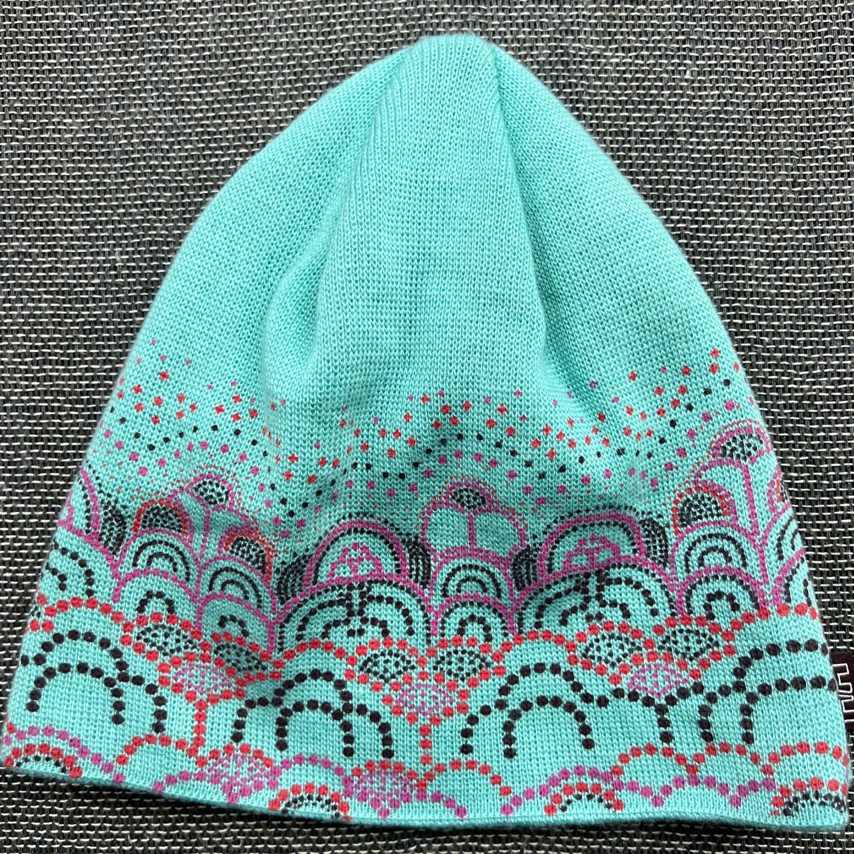 Helly Hansen VINTAGE Helly Hansen Beanie Hat One Size Blue Teal Green Stretch Thermal Size ONE SIZE - 2 Thumbnail