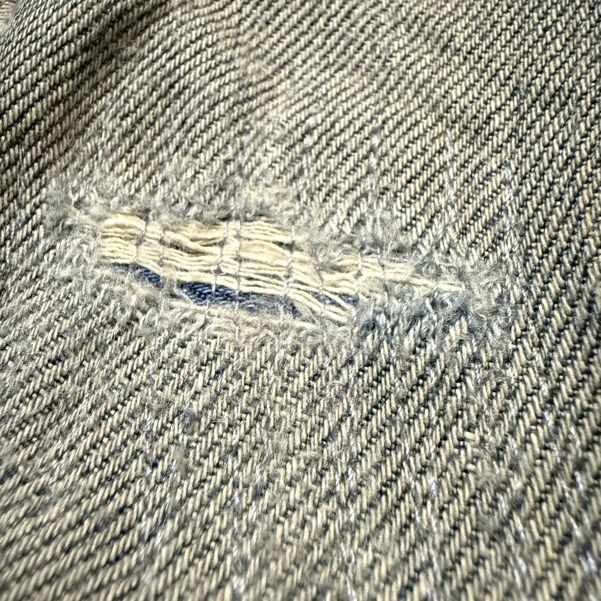 Indigo 🔥🇯🇵 Japanese LGB Rusty Monkey Time Indigo Dyed Denim Size US 33 - 7 Thumbnail