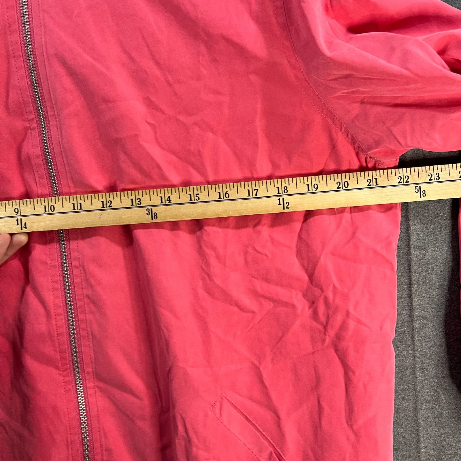 Other Isaac Mizrahi Live! Soho Hooded Jacket Strawberry Pink Large Size L / US 10 / IT 46 - 7 Thumbnail