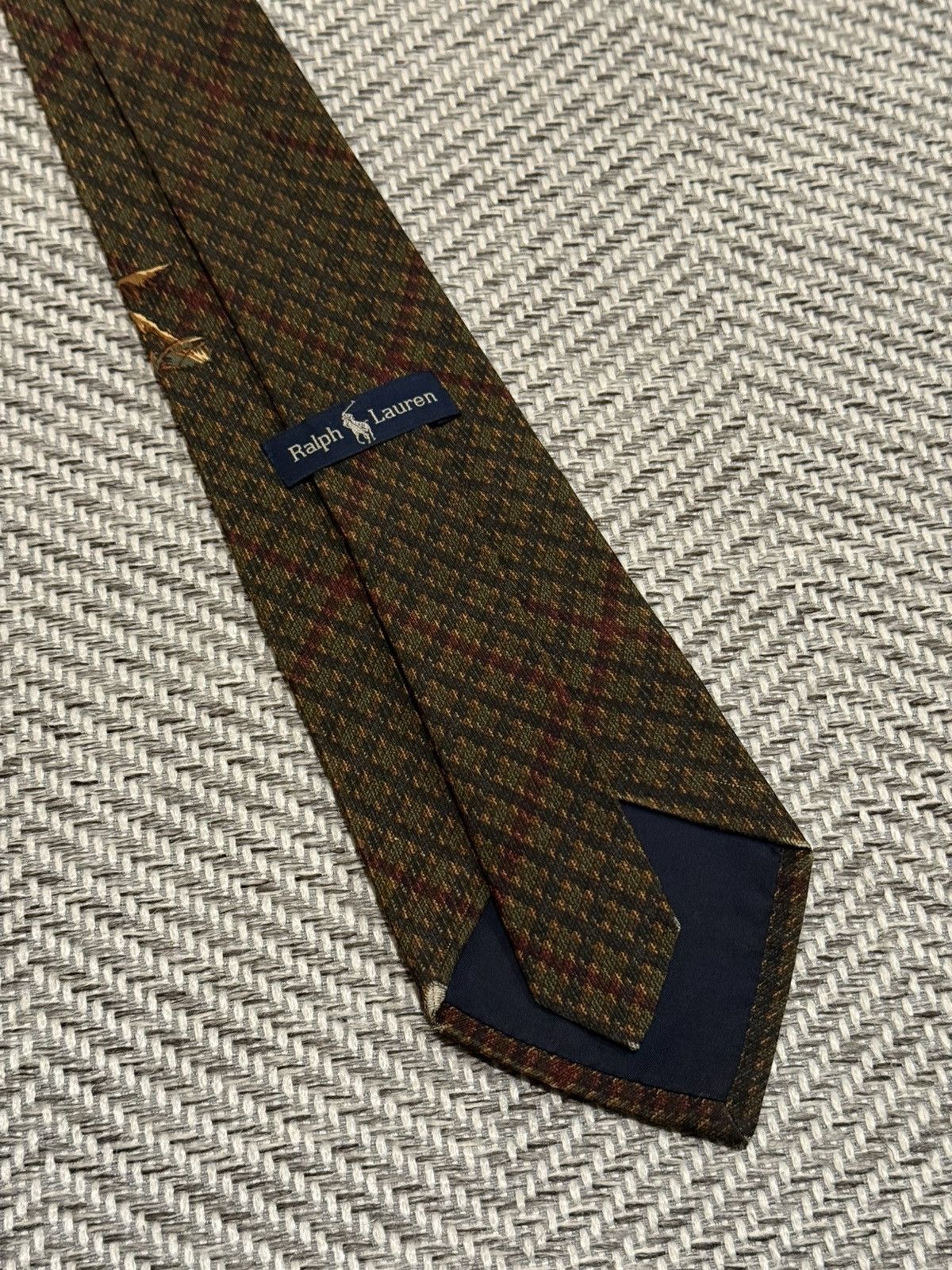 Ralph Lauren Ralph Lauren Hunting Dog Pattern Tie Size ONE SIZE - 4 Thumbnail