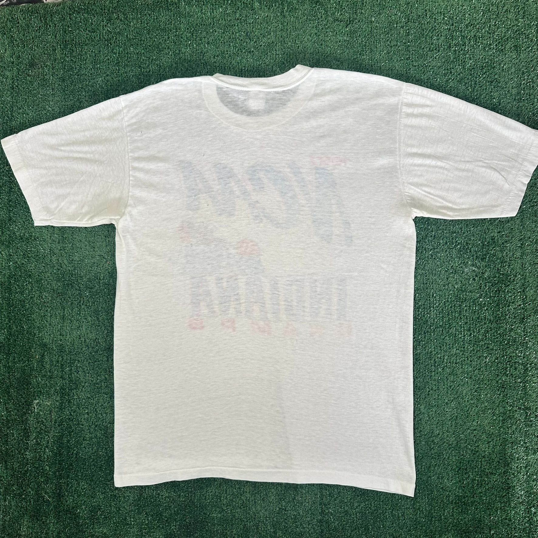 NCAA Vintage 80s Indiana Hoosiers T-Shirt 1987 NCAA Basketball Ch Size US M / EU 48-50 / 2 - 5 Thumbnail