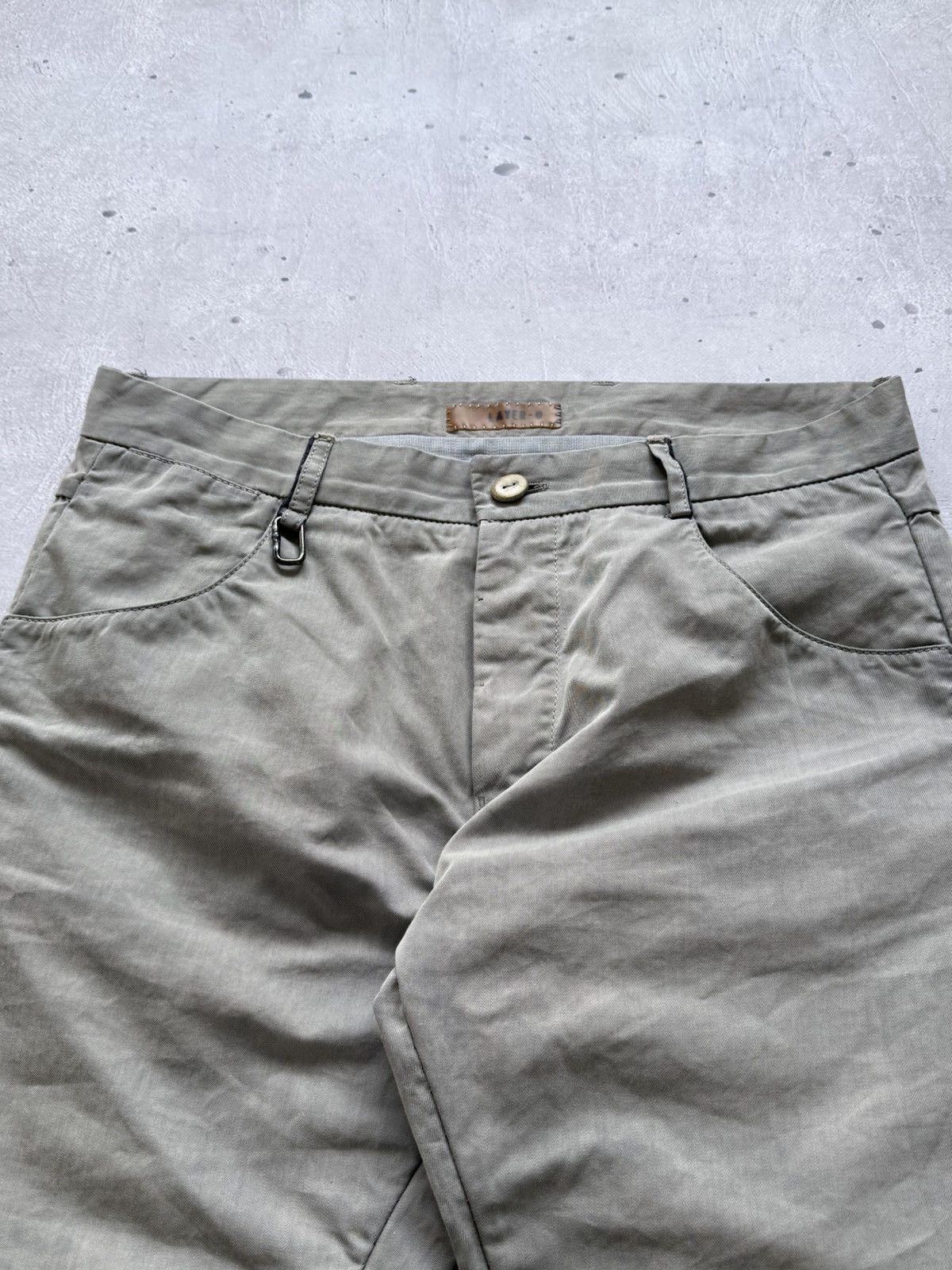 Layer-0 Gray Cotton Pants