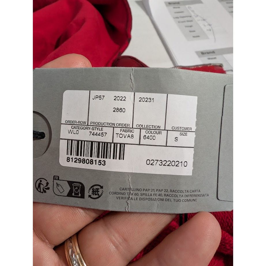 Balenciaga o1rshd1 Skater Zip Hoodie in Red Size US S / EU 44-46 / 1 - 21 Thumbnail