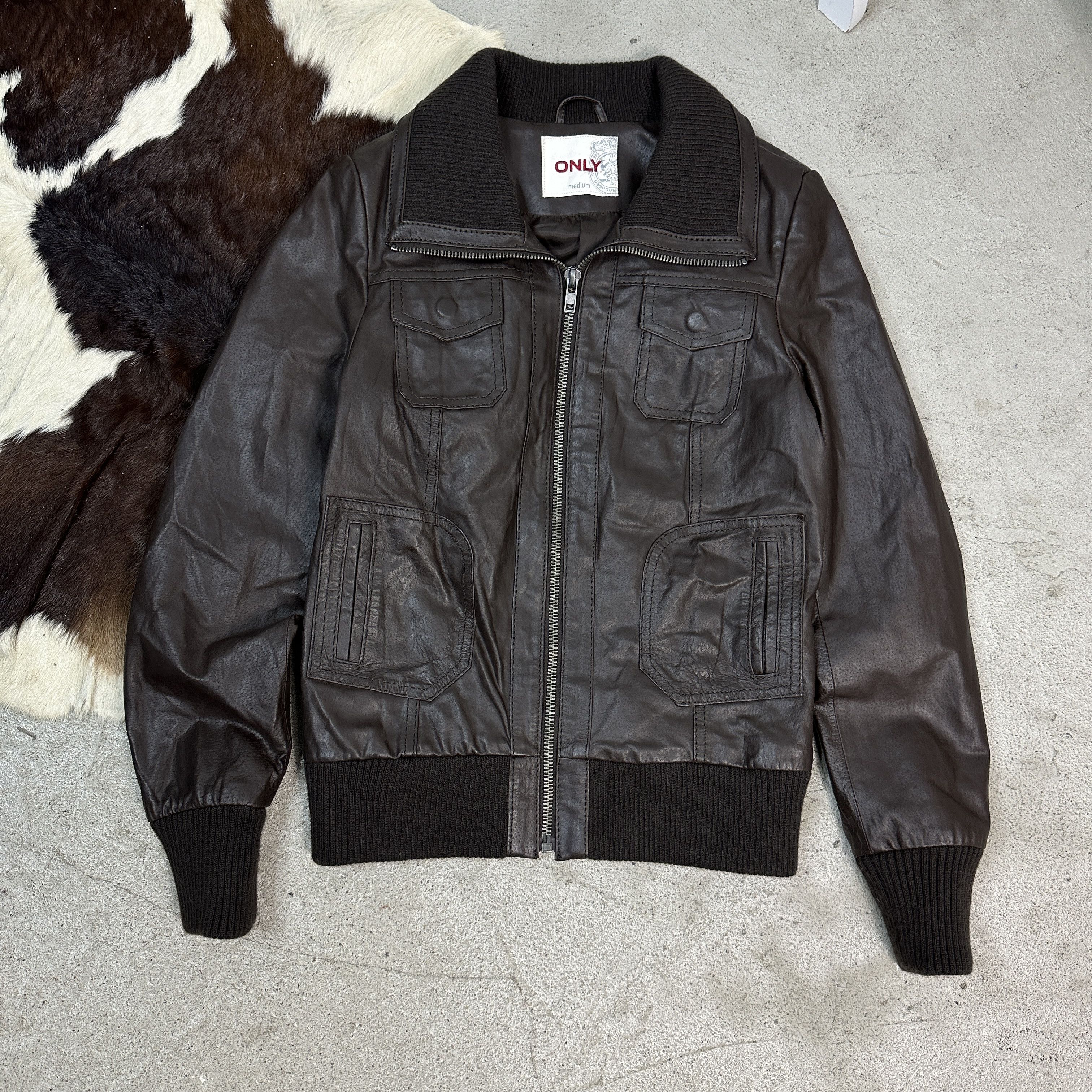 Vintage Leather Vintage Jacket Size M / US 6-8 / IT 42-44 - 2 Thumbnail