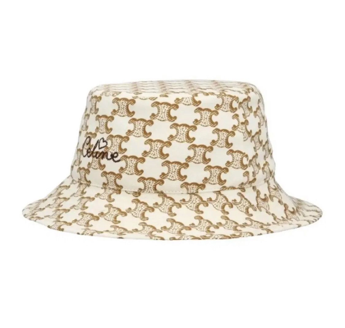 Celine × Hedi Slimane Celine triomphe bucket hat M size super rare Size ONE SIZE - 4 Thumbnail