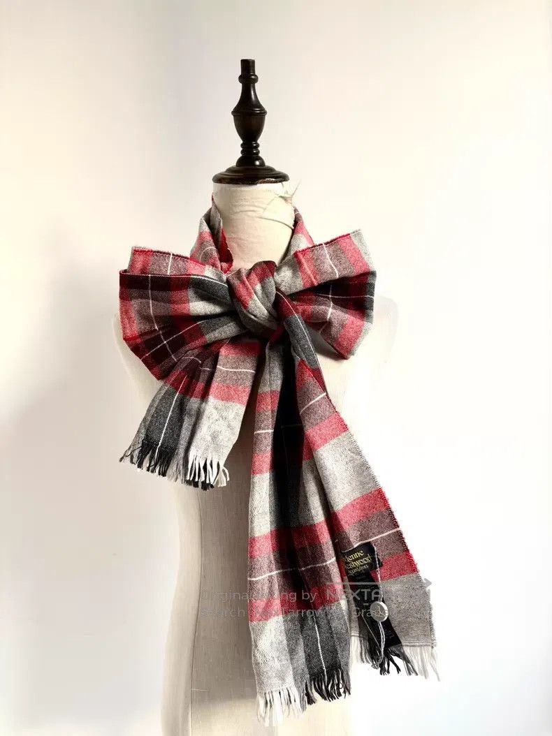 Vivienne Westwood Vivienne Westwood Vintage Red and Gray Full Print Saturn S Size ONE SIZE - 1 Thumbnail