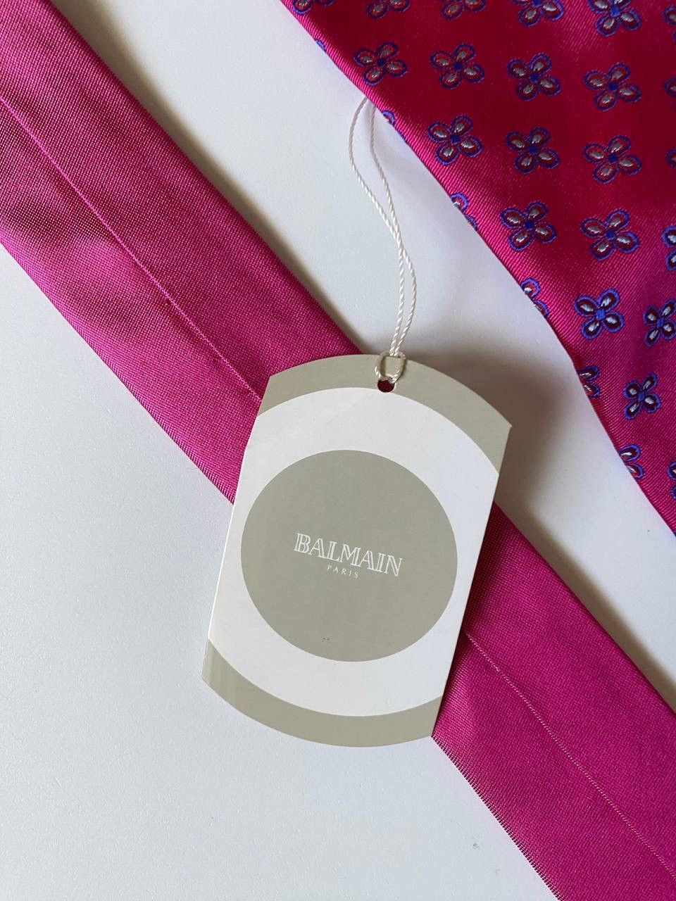 Balmain Vintage Balmain Paris New Ties 100% silk Size ONE SIZE - 2 Thumbnail
