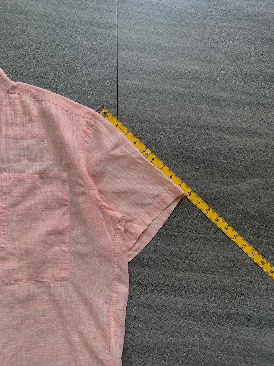 Issey Miyake FREE TAX! Linen Blend Shanghai Collared Shirt Size US M / EU 48-50 / 2 - 11 Thumbnail