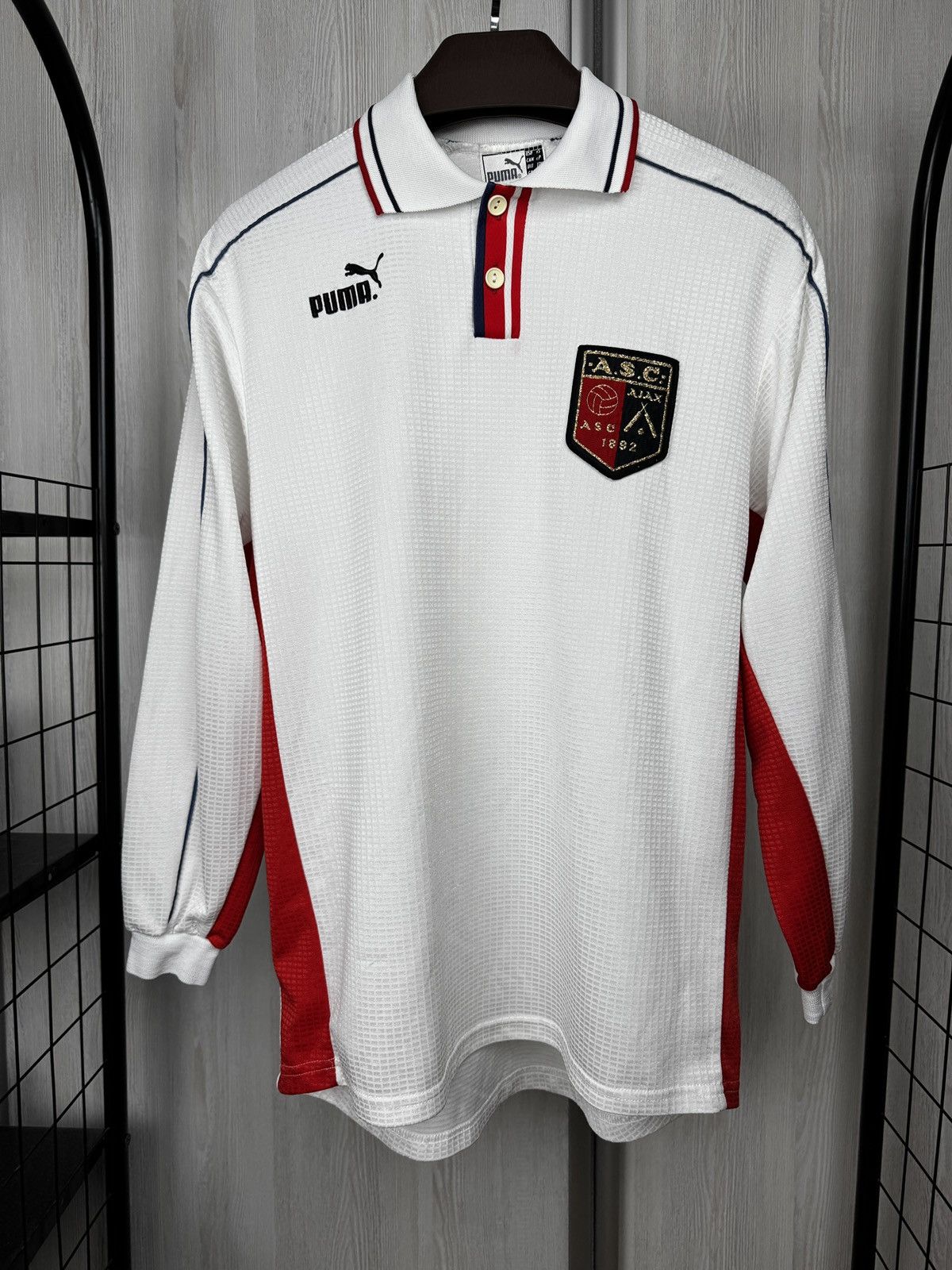 Puma Puma A.S.C Ajax Sportsman Combinatie 1892 Jersey blokecore Size US S / EU 44-46 / 1 - 2 Thumbnail