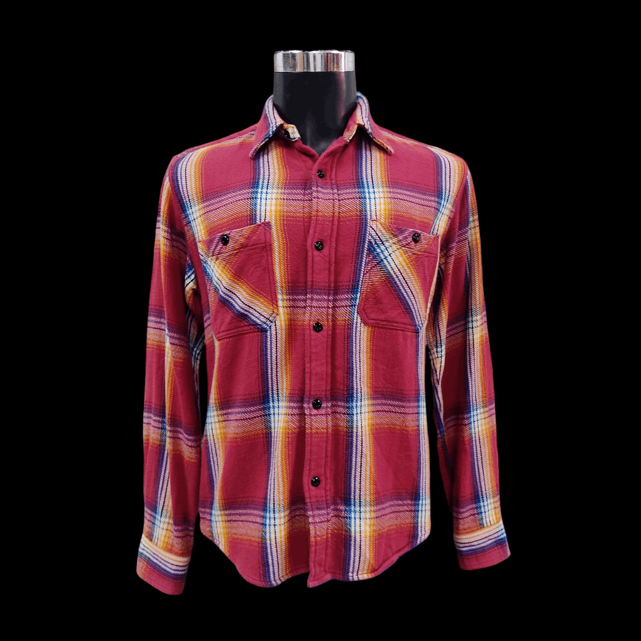 N.Hoolywood N.Hoolywood Plaid Flannel Shirts Size US L / EU 52-54 / 3 - 1 Thumbnail